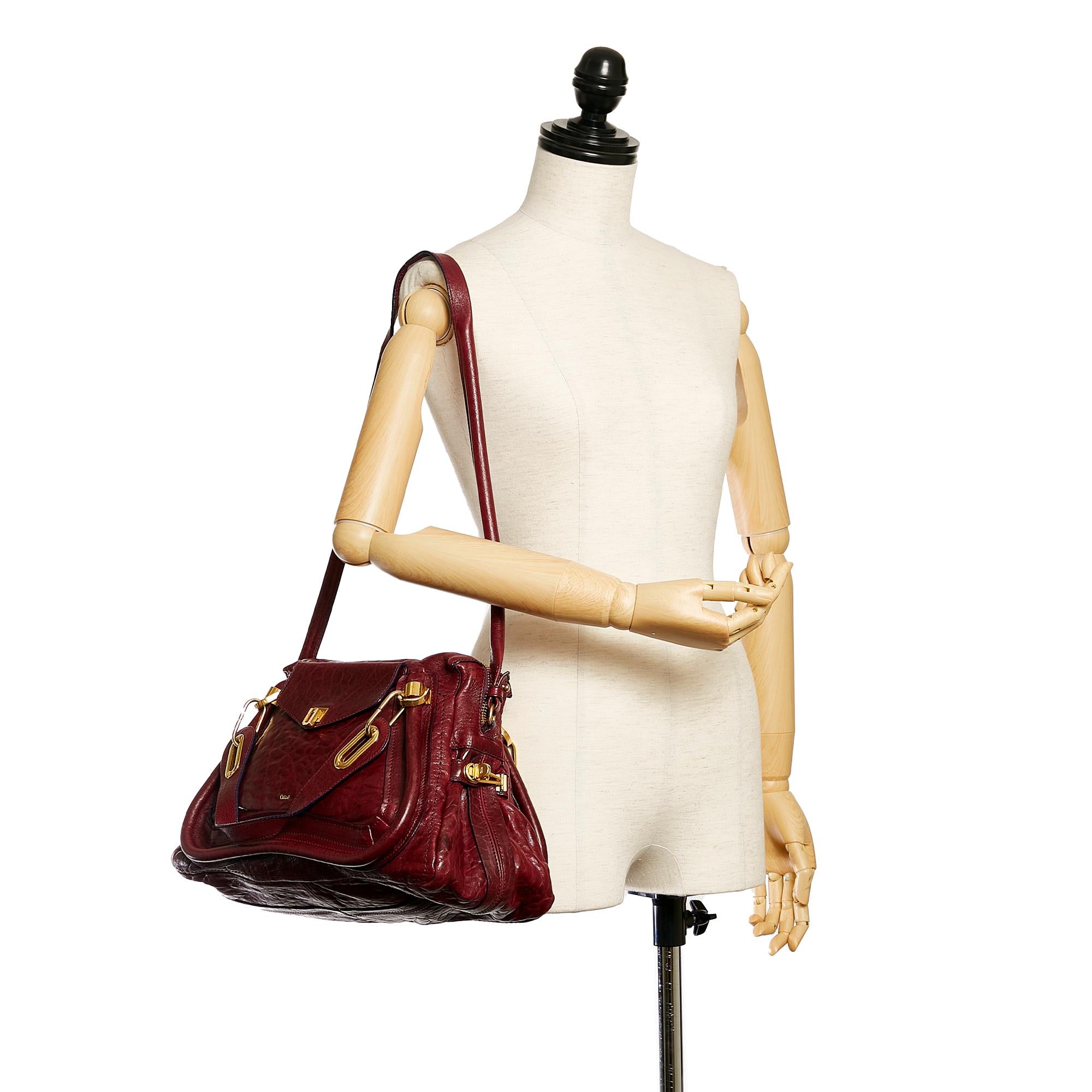 Chloe Paraty Leather Satchel (SHG-29023)