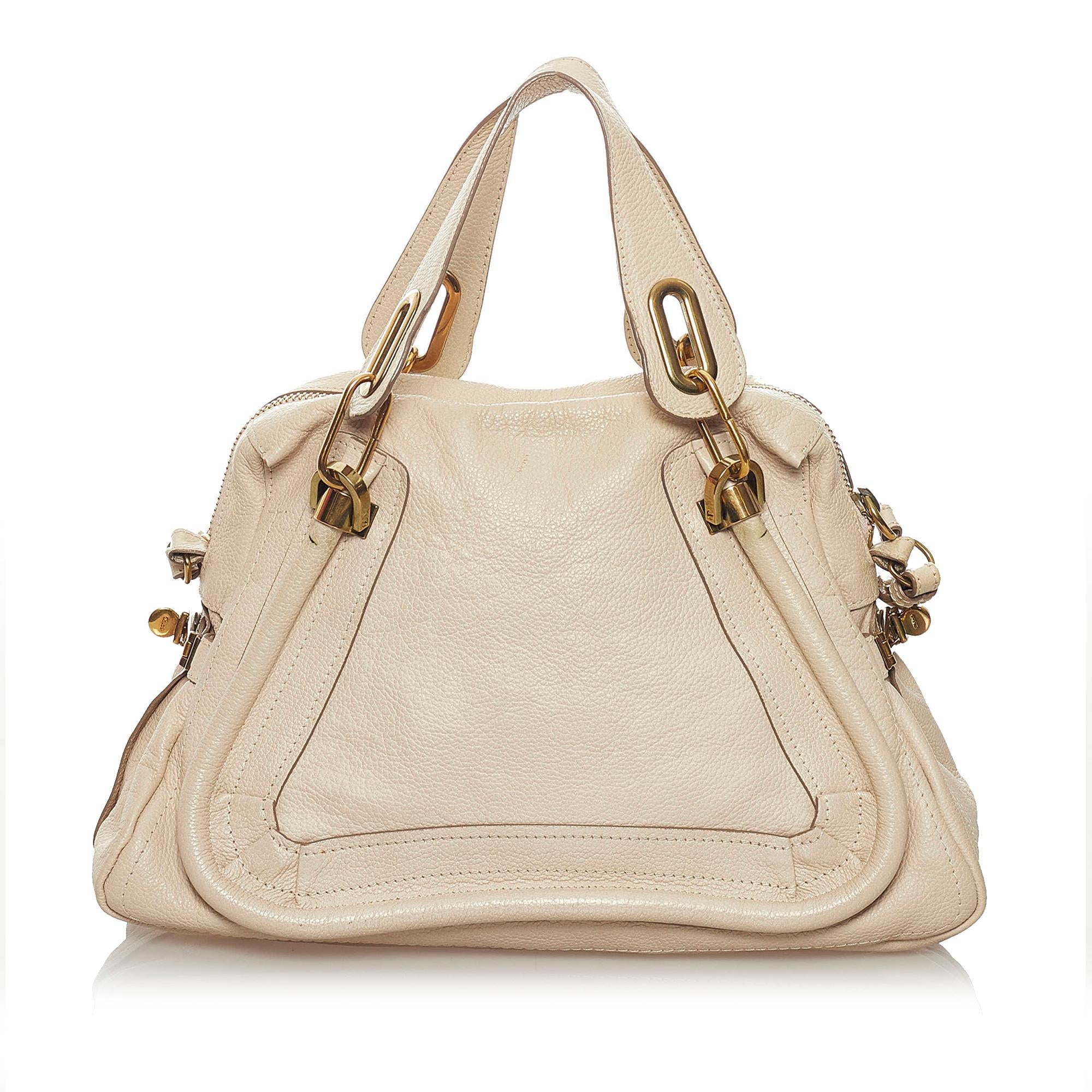 Chloe Paraty Leather Satchel (SHG-29294)