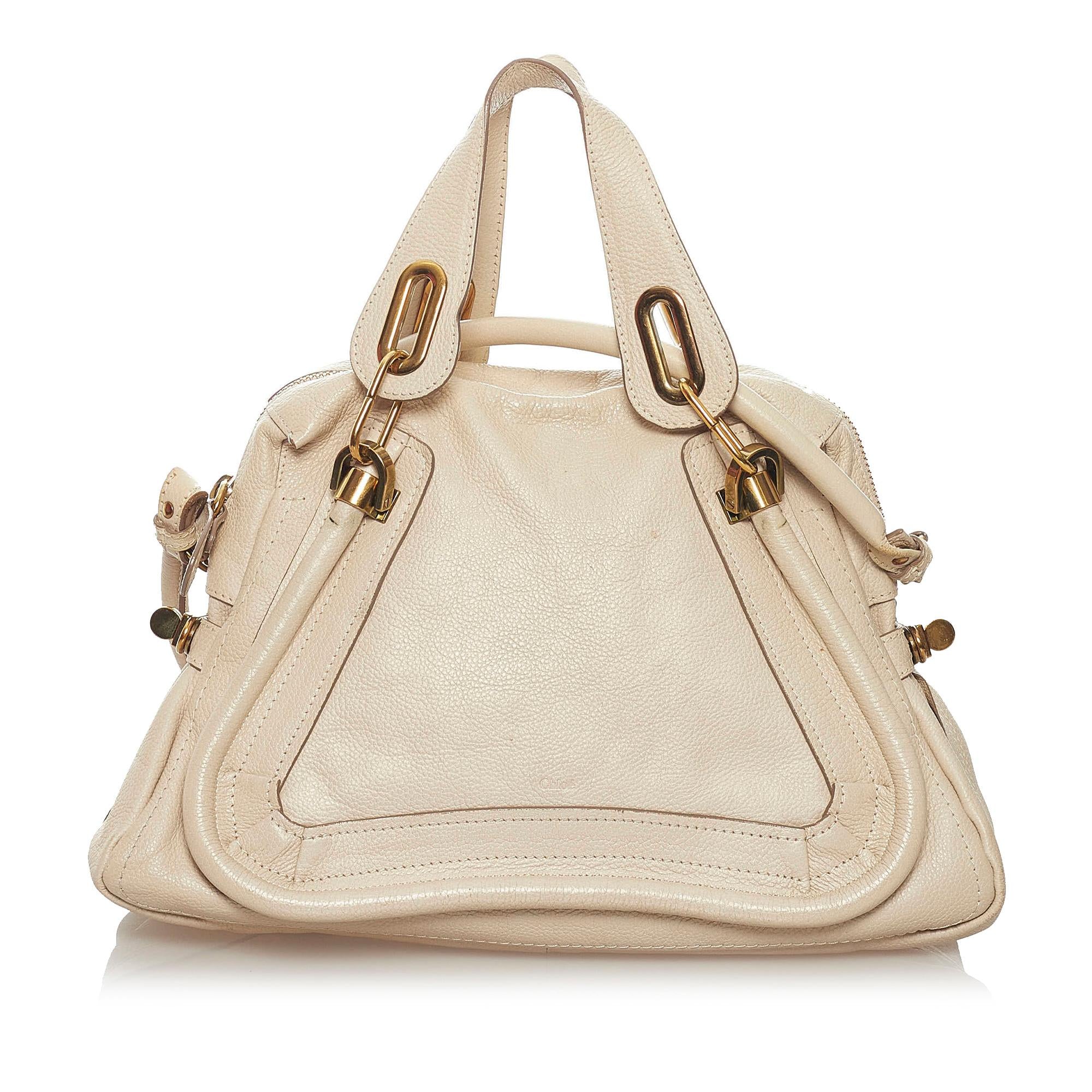 Chloe Paraty Leather Satchel (SHG-29294)