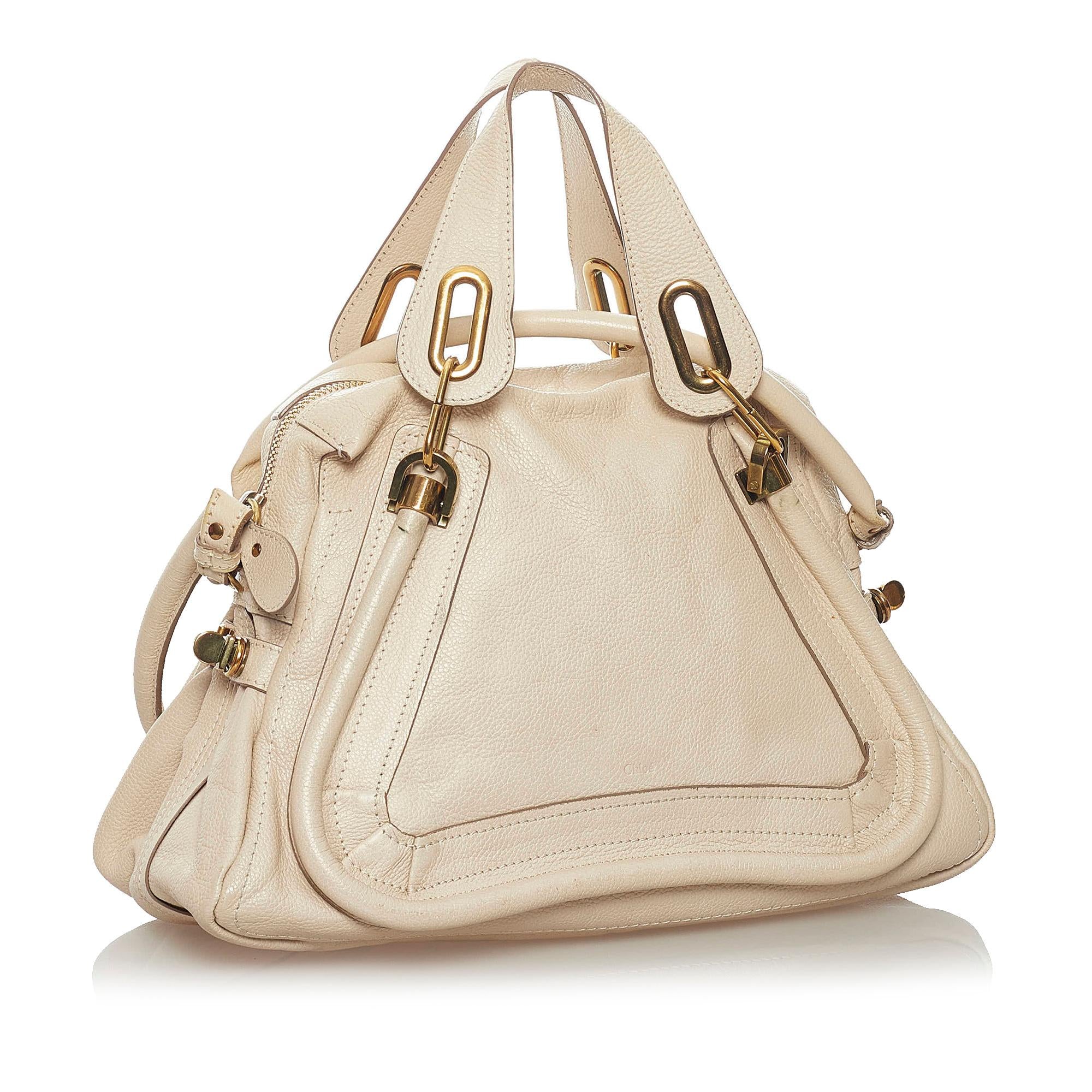Chloe Paraty Leather Satchel (SHG-29294)