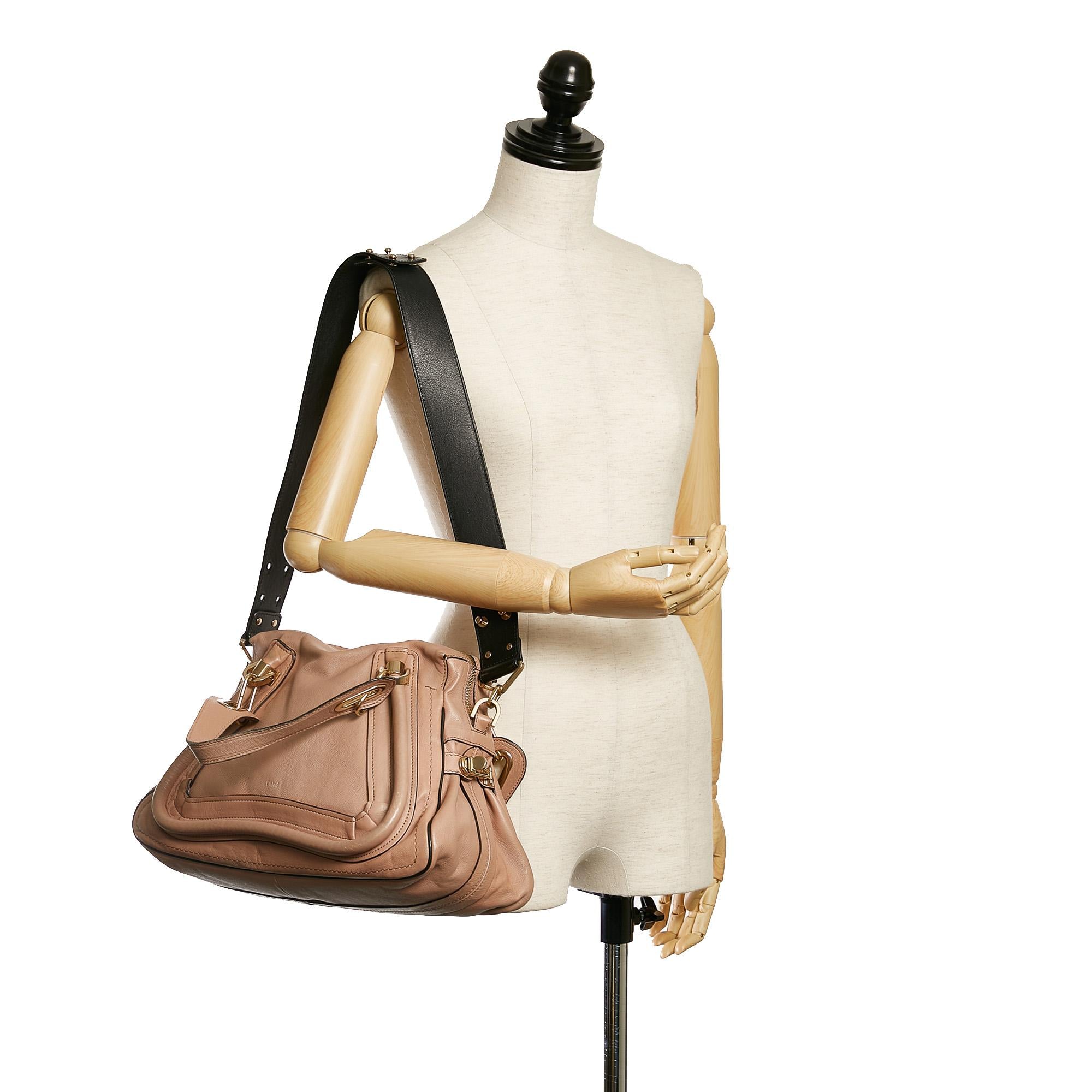 Chloe Paraty Leather Satchel (SHG-32607)