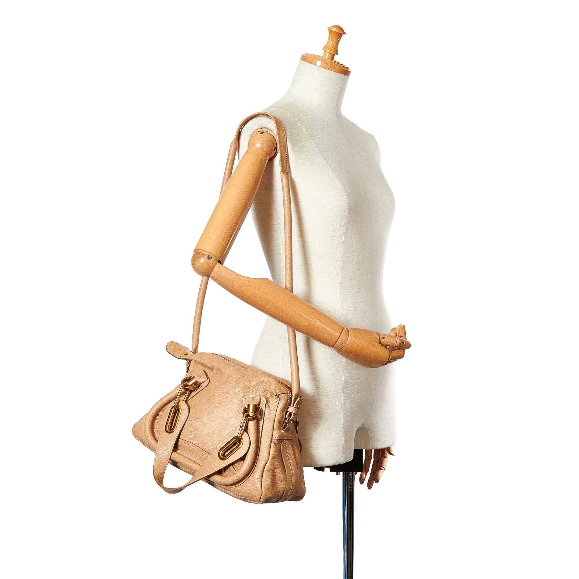 Chloe Paraty Leather Satchel (SHG-36217)