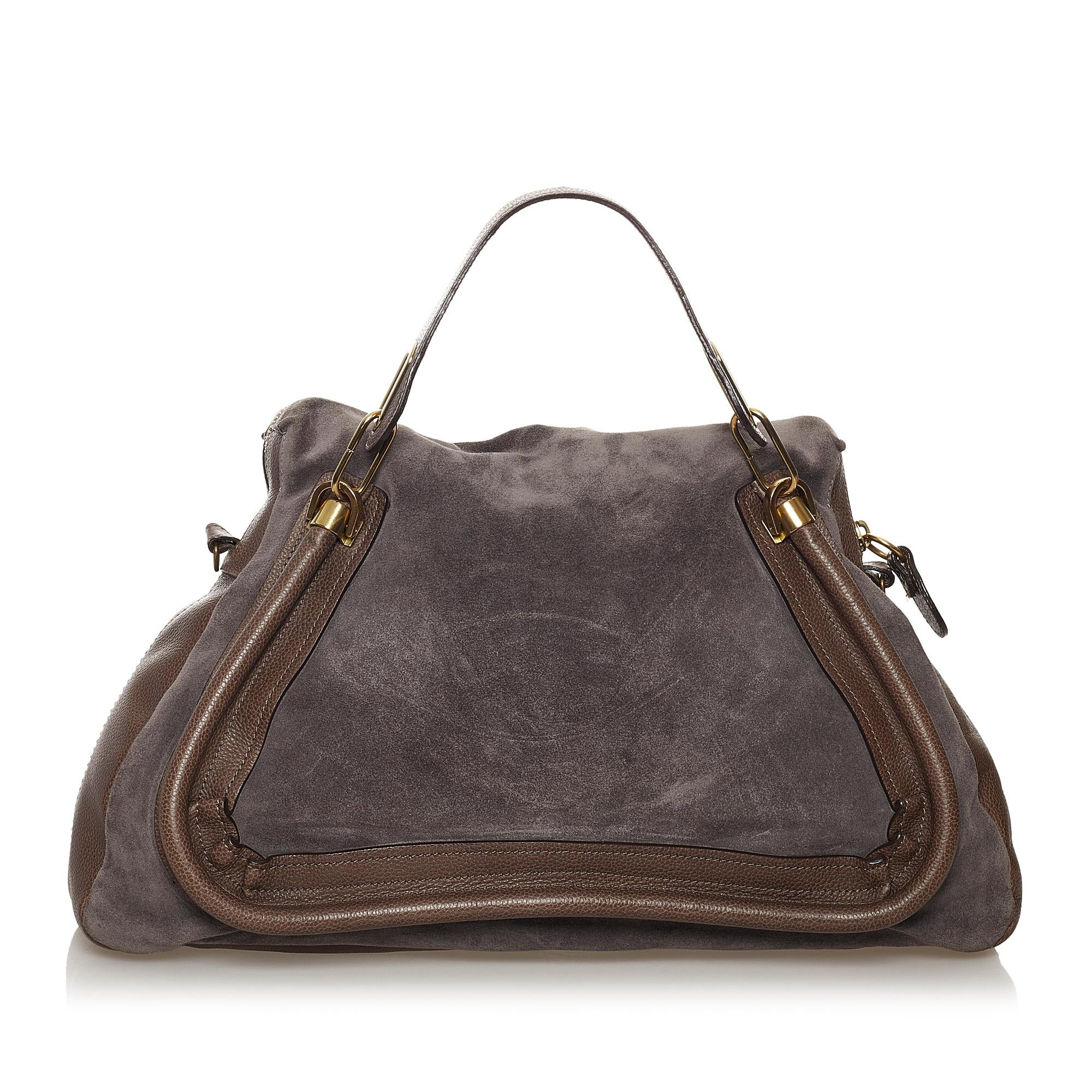 Chloe Paraty Leather Satchel (SHG-36219)