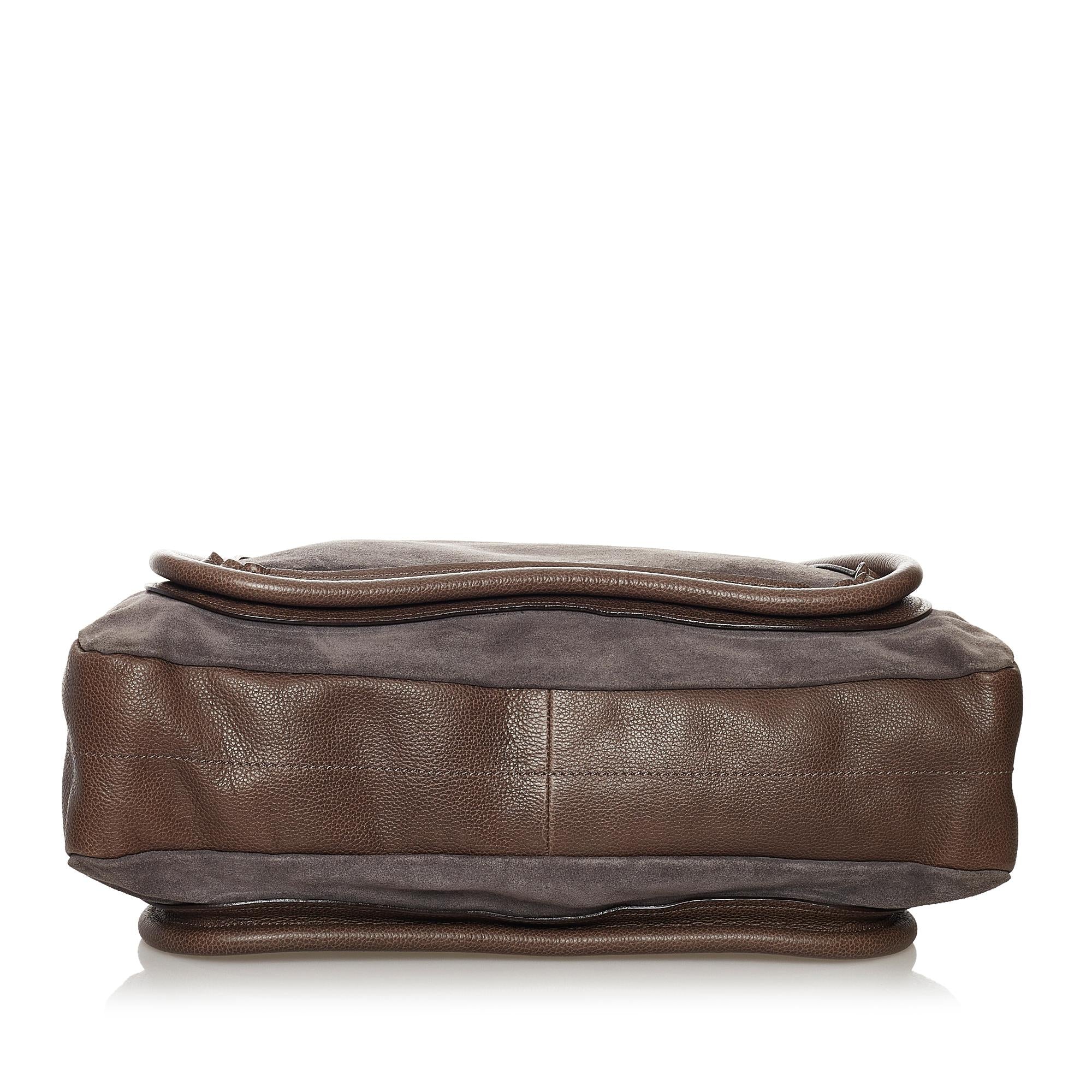 Chloe Paraty Leather Satchel (SHG-36219)