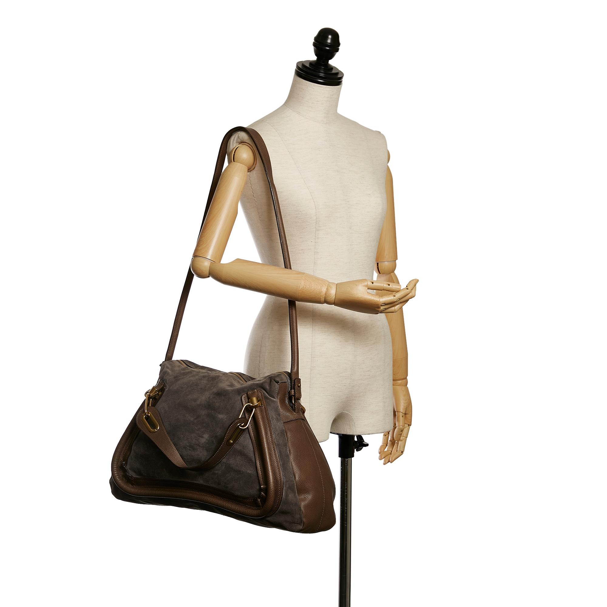 Chloe Paraty Leather Satchel (SHG-36219)