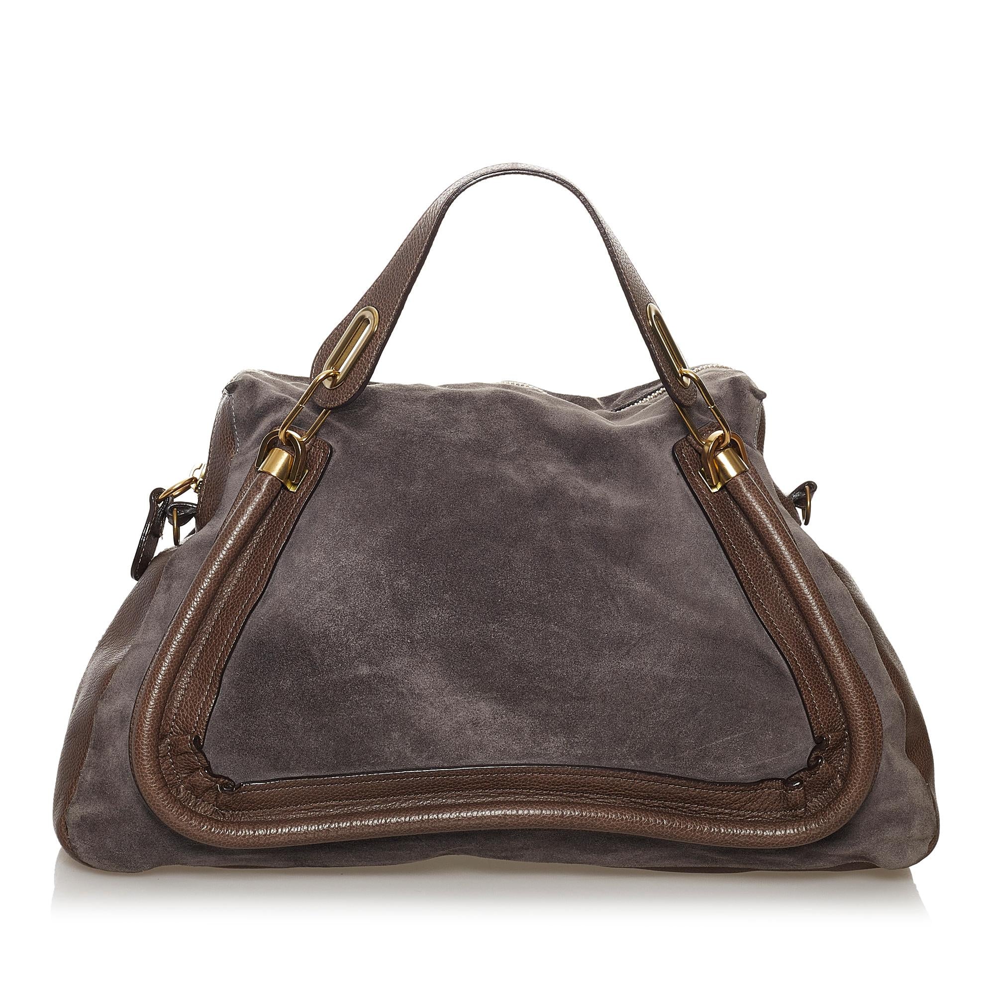 Chloe Paraty Leather Satchel (SHG-36219)