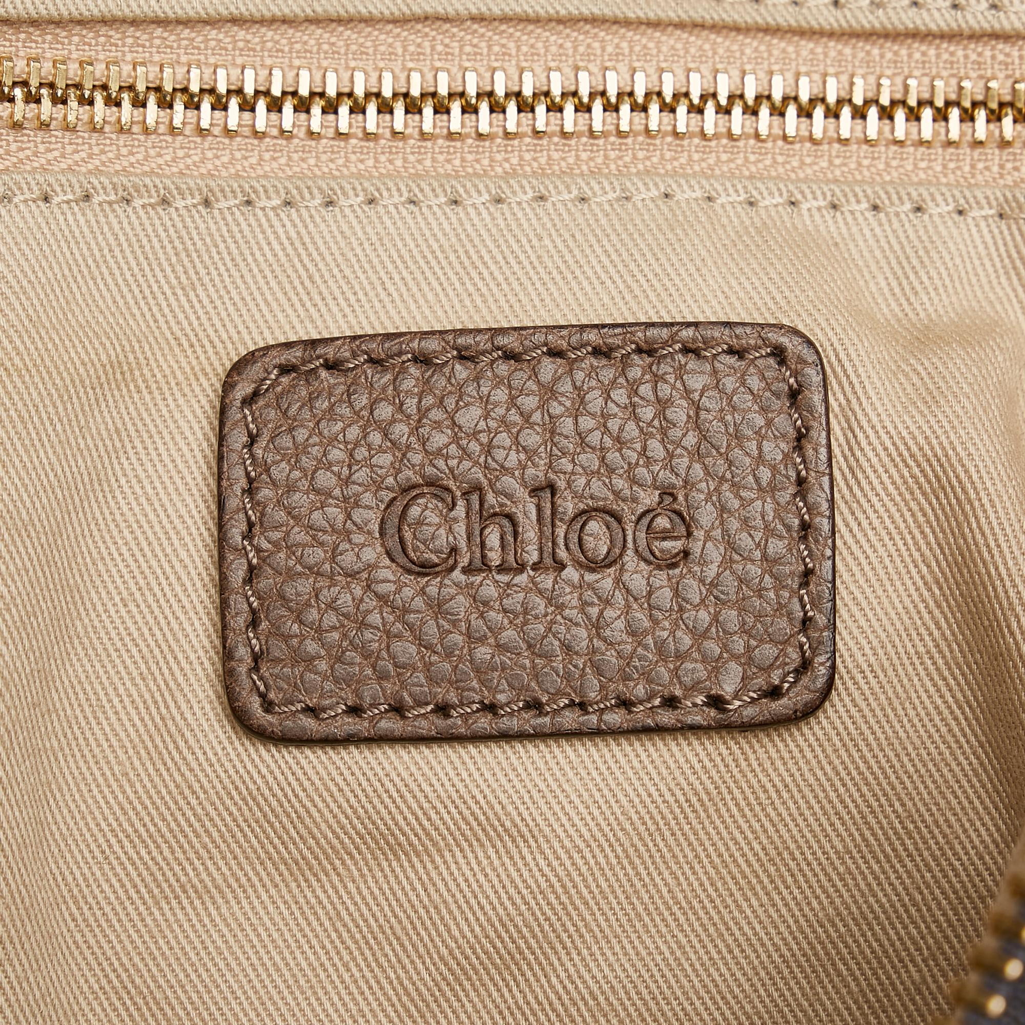 Chloe Paraty Leather Satchel (SHG-36219)
