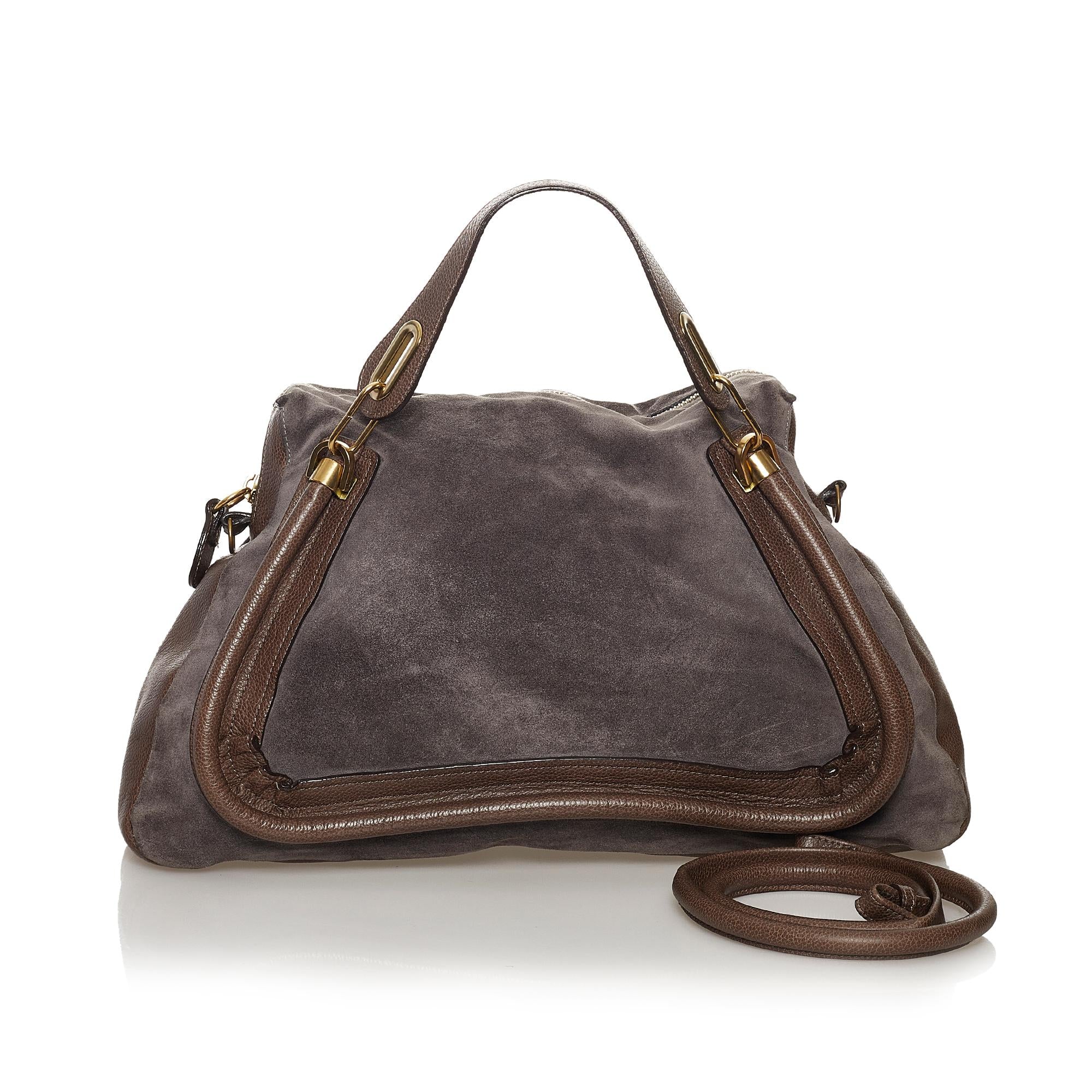 Chloe Paraty Leather Satchel (SHG-36219)