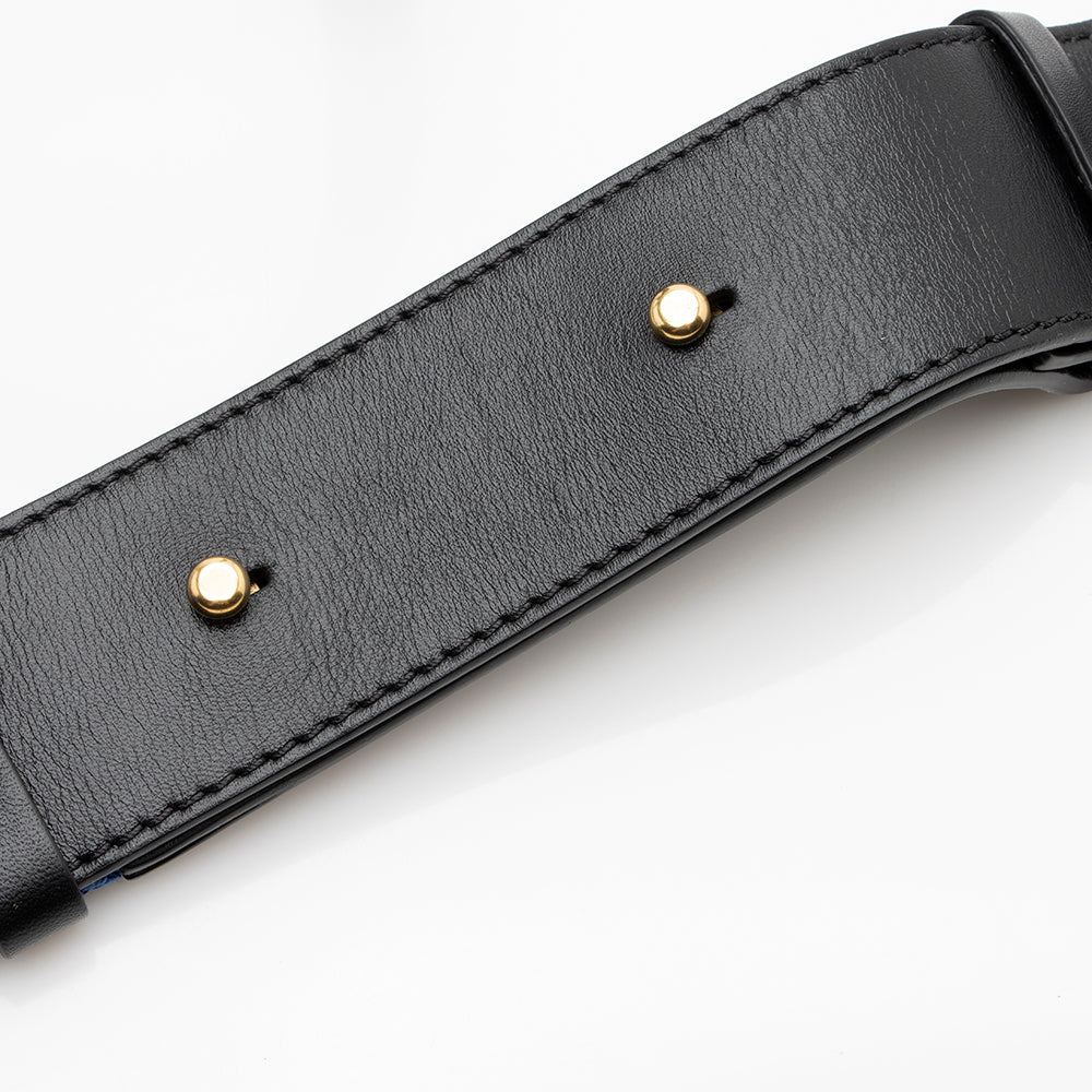 Chloe Quilted Leather Roy Shoulder Bag (SHF-15792)