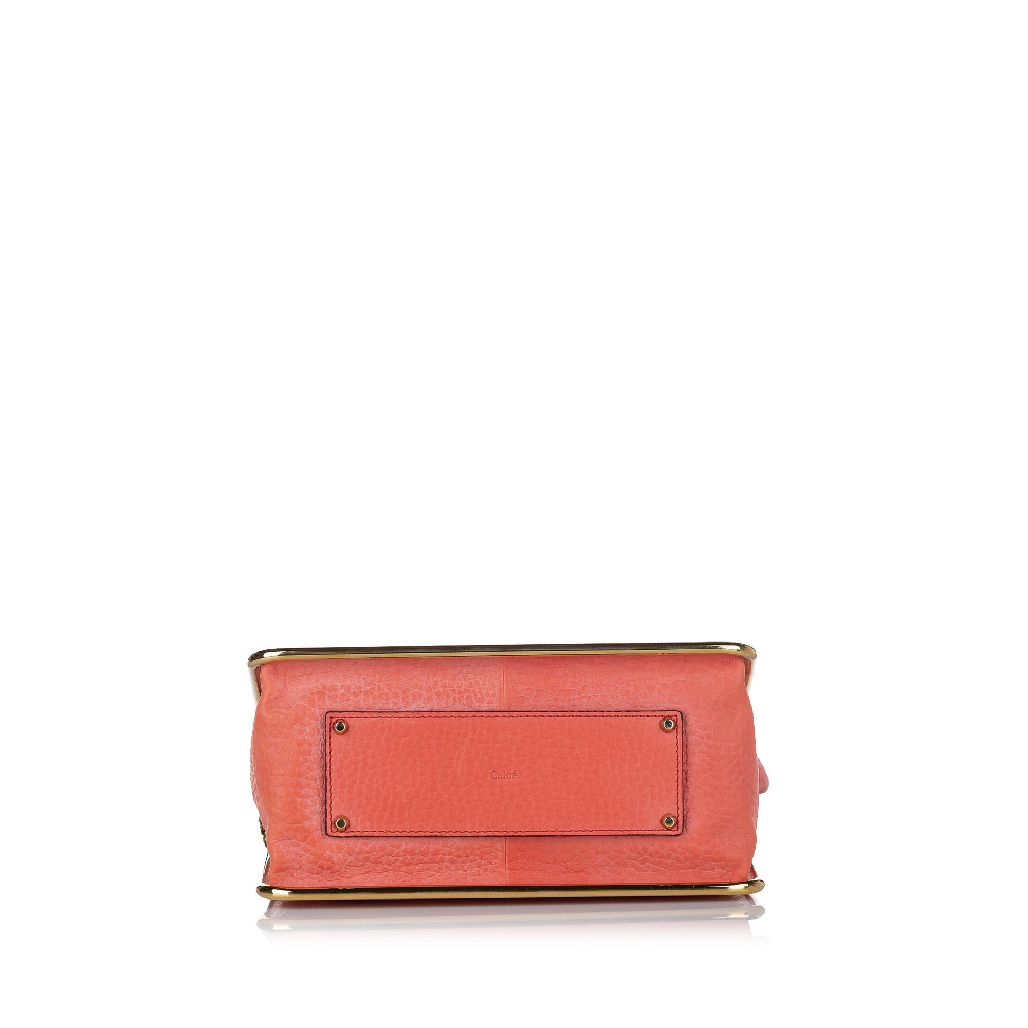 Chloe Sally Leather Crossbody Bag (SHG-23913)
