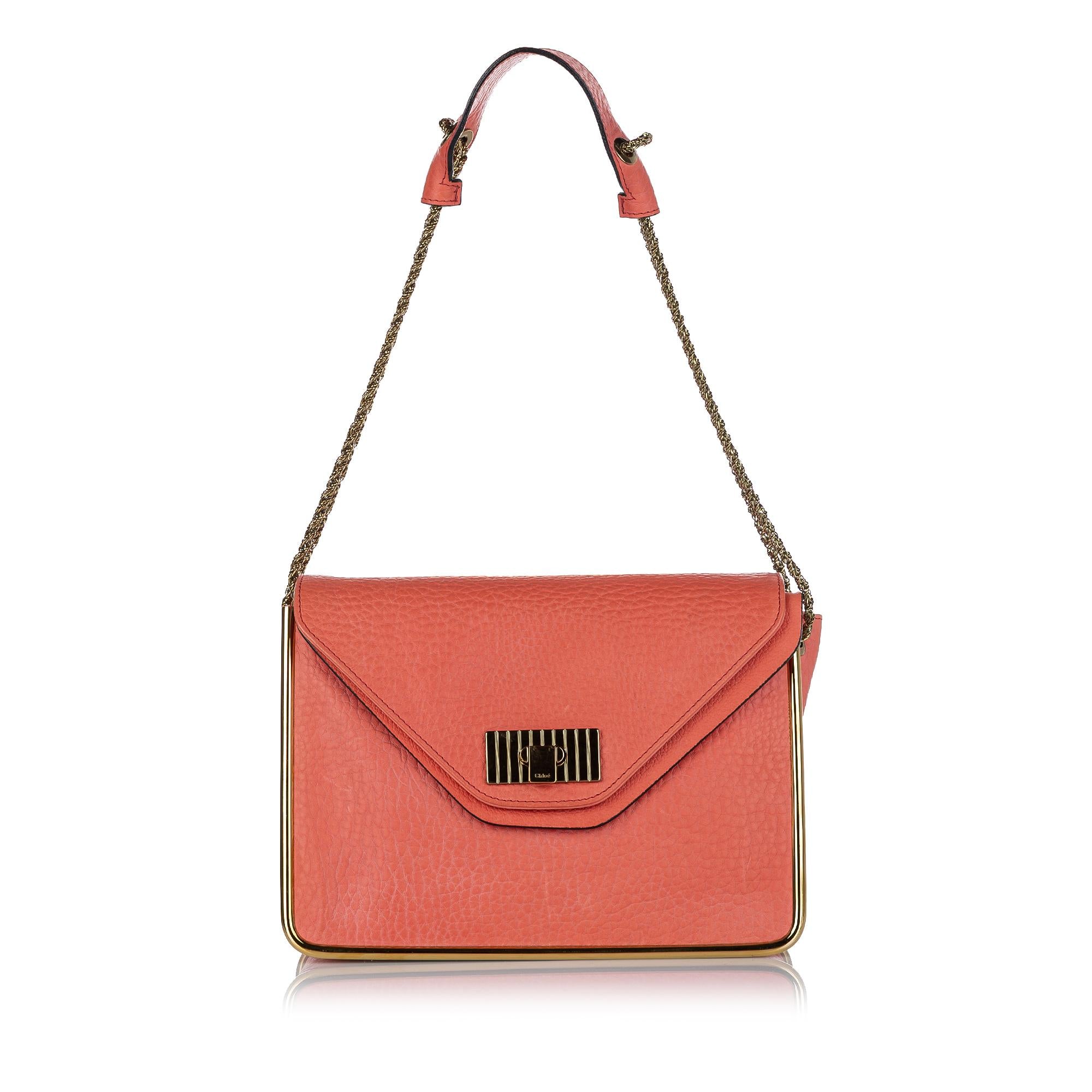 Chloe Sally Leather Crossbody Bag (SHG-23913)