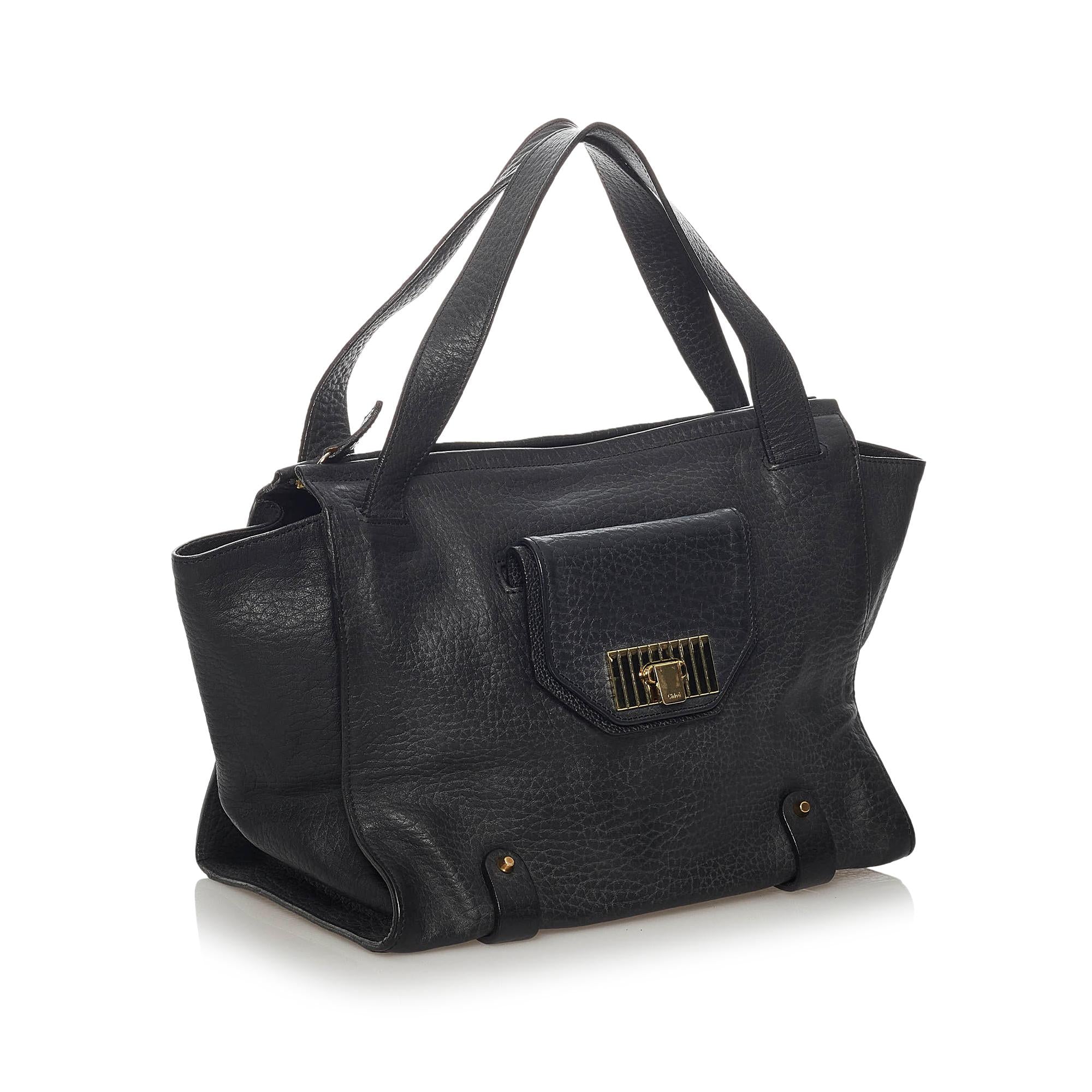 Chloe Sally Leather Shoulder Bag (SHG-29118)