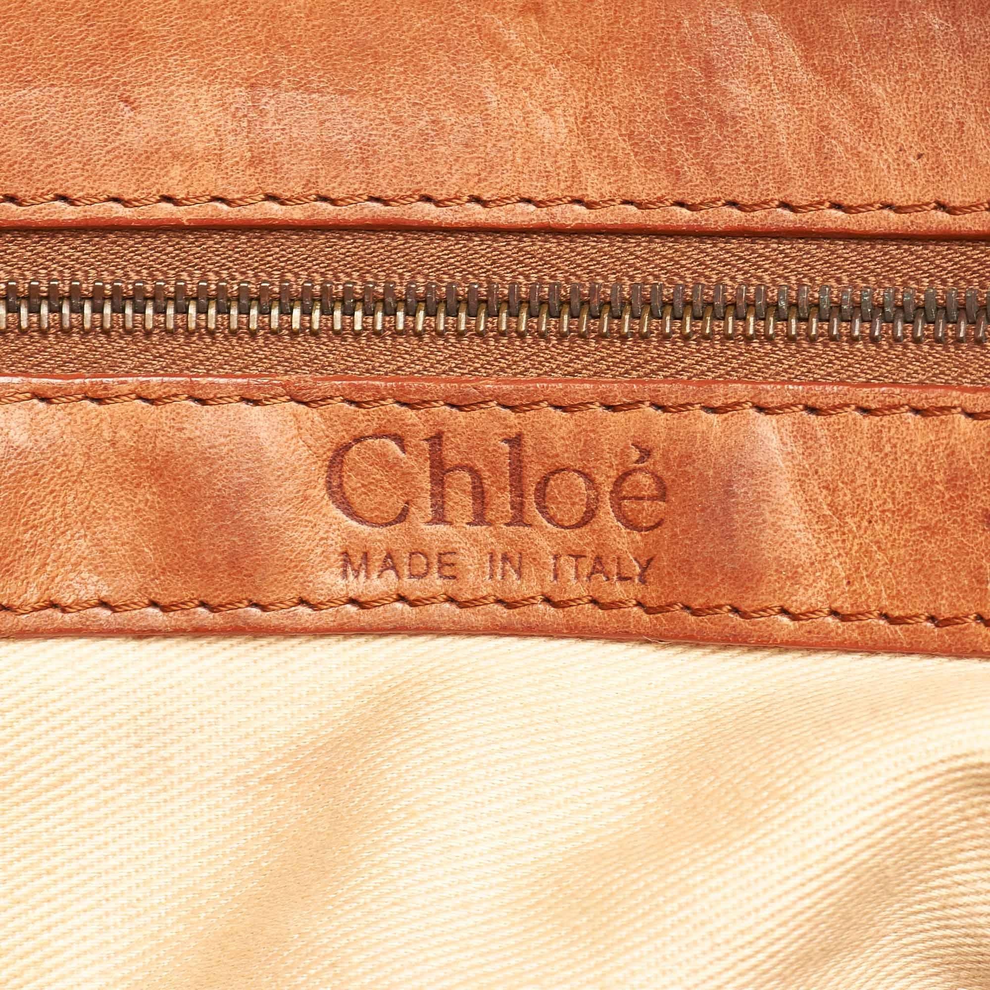 Chloe Silverado Leather Shoulder Bag (SHG-20149)