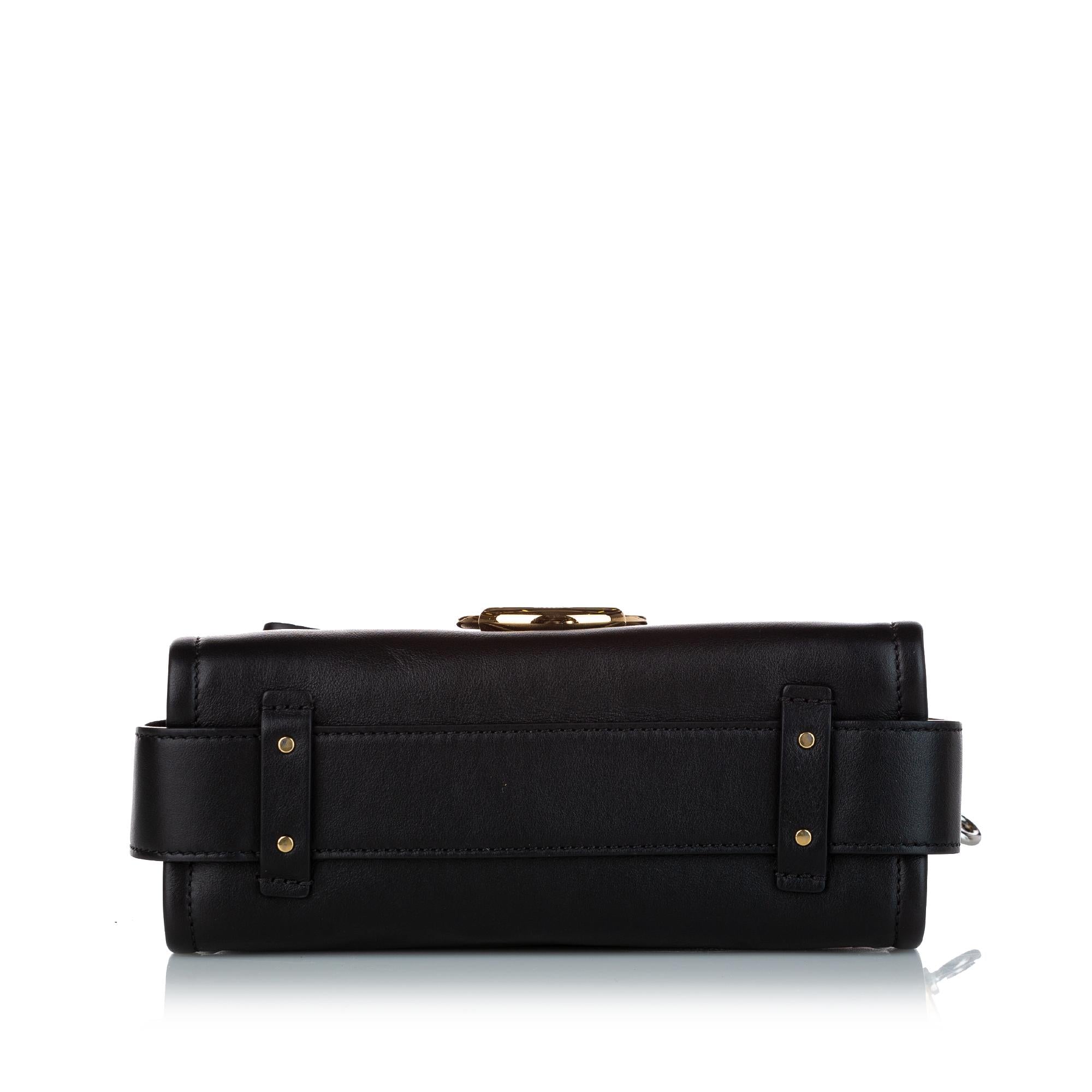 Chloe Tess Leather Crossbody Bag (SHG-28236)