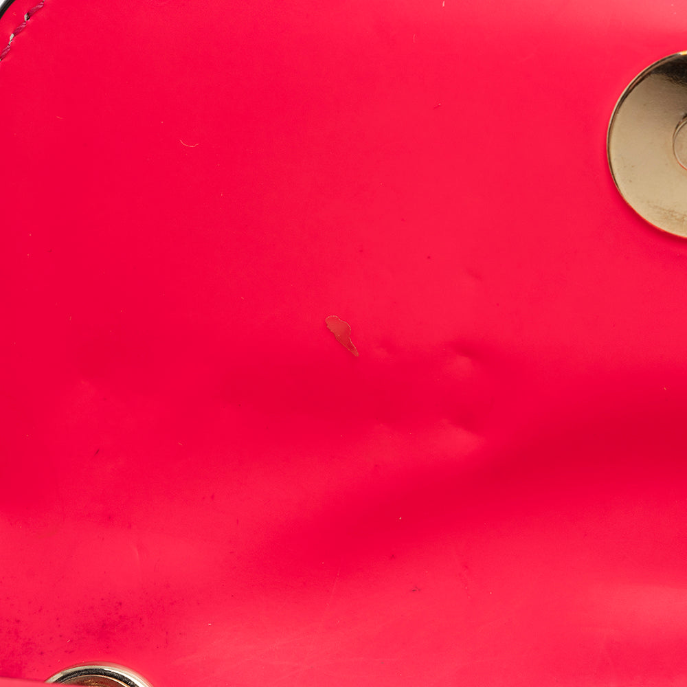 Christian Louboutin Calfskin Spiked Sweet Charity Small Crossbody Bag (SHF-20782)