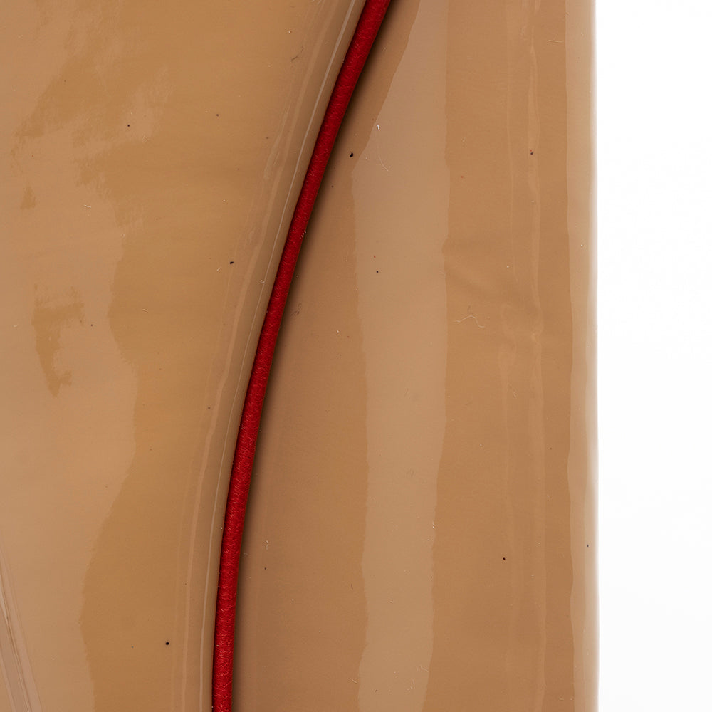 Christian Louboutin Patent Leather Pigalle Clutch (SHF-20777)