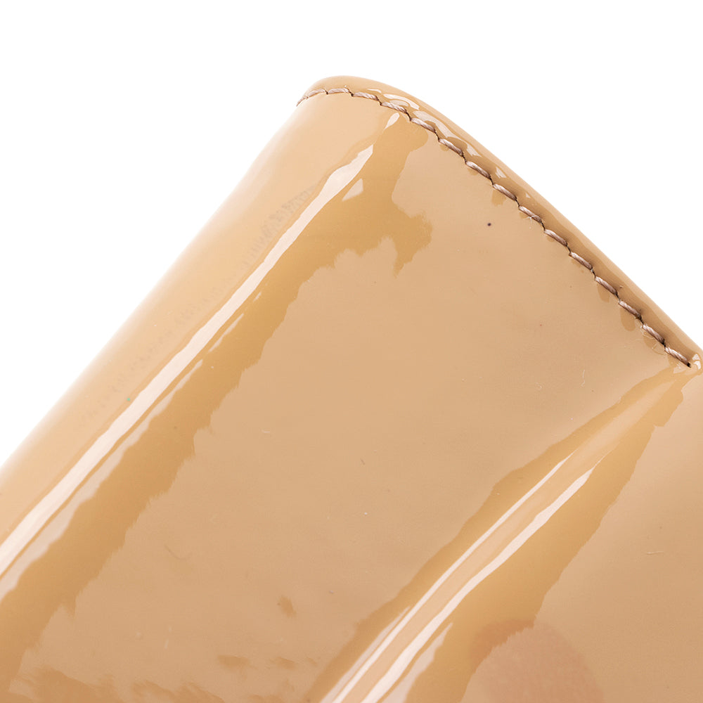 Christian Louboutin Patent Leather Pigalle Clutch (SHF-20777)