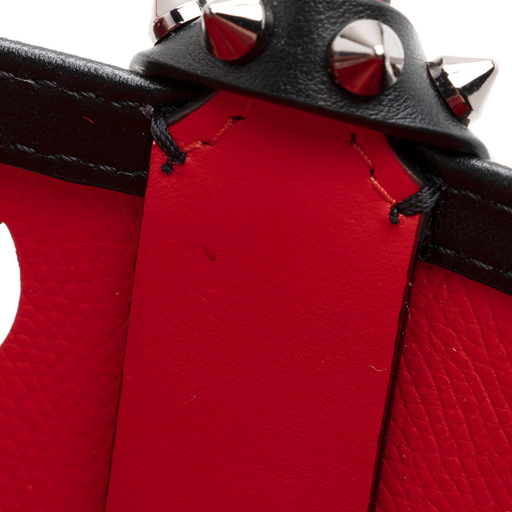 Christian Louboutin Perforated Leather Cabata Loubinthesky Small Tote (SHF-20627)