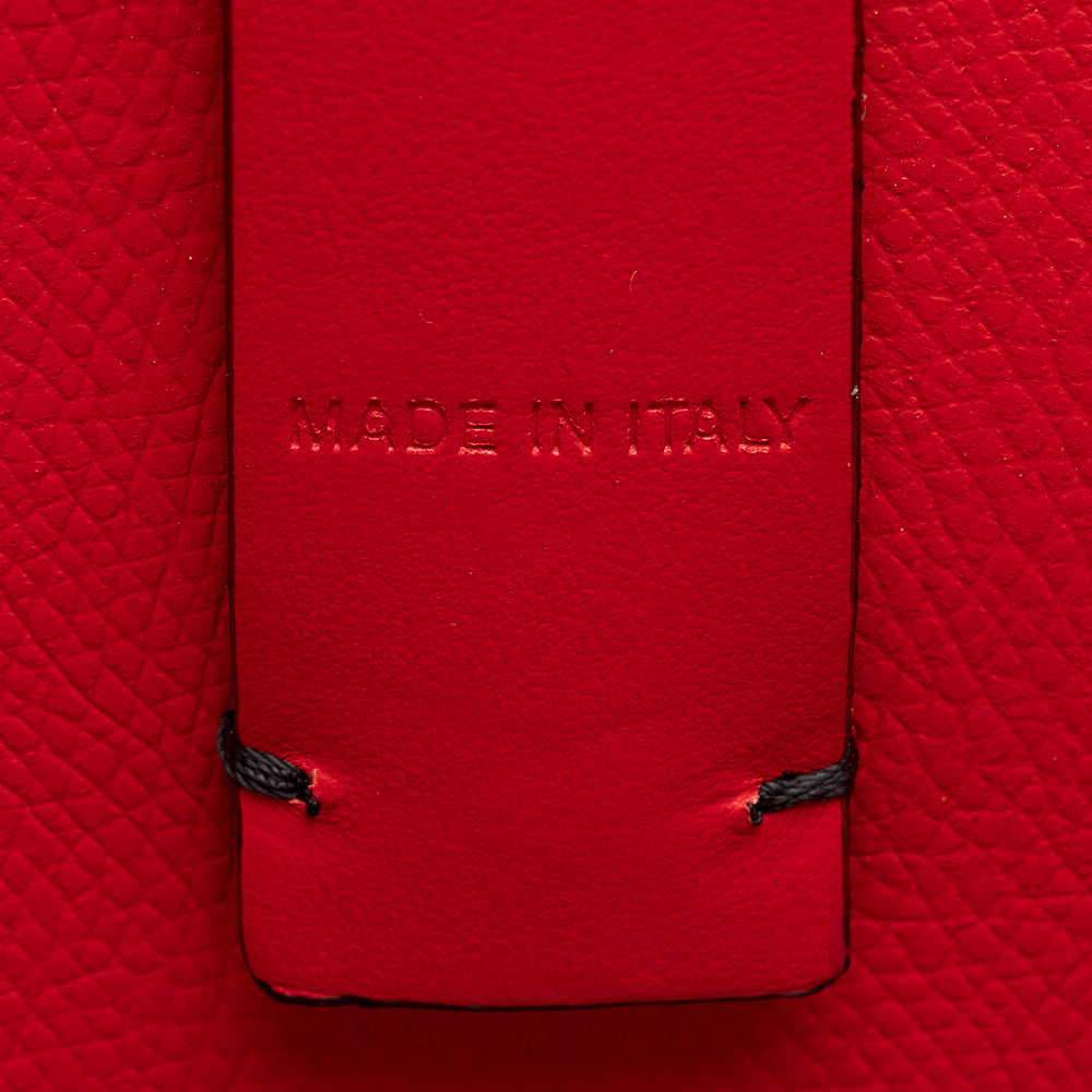 Christian Louboutin Perforated Leather Cabata Loubinthesky Small Tote (SHF-20627)