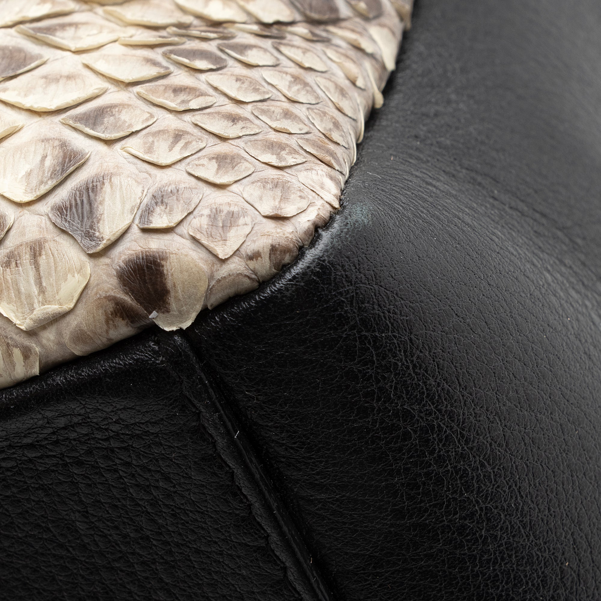 Dior Calfskin Python Diorling Large Shoulder Bag (SHF-22330)