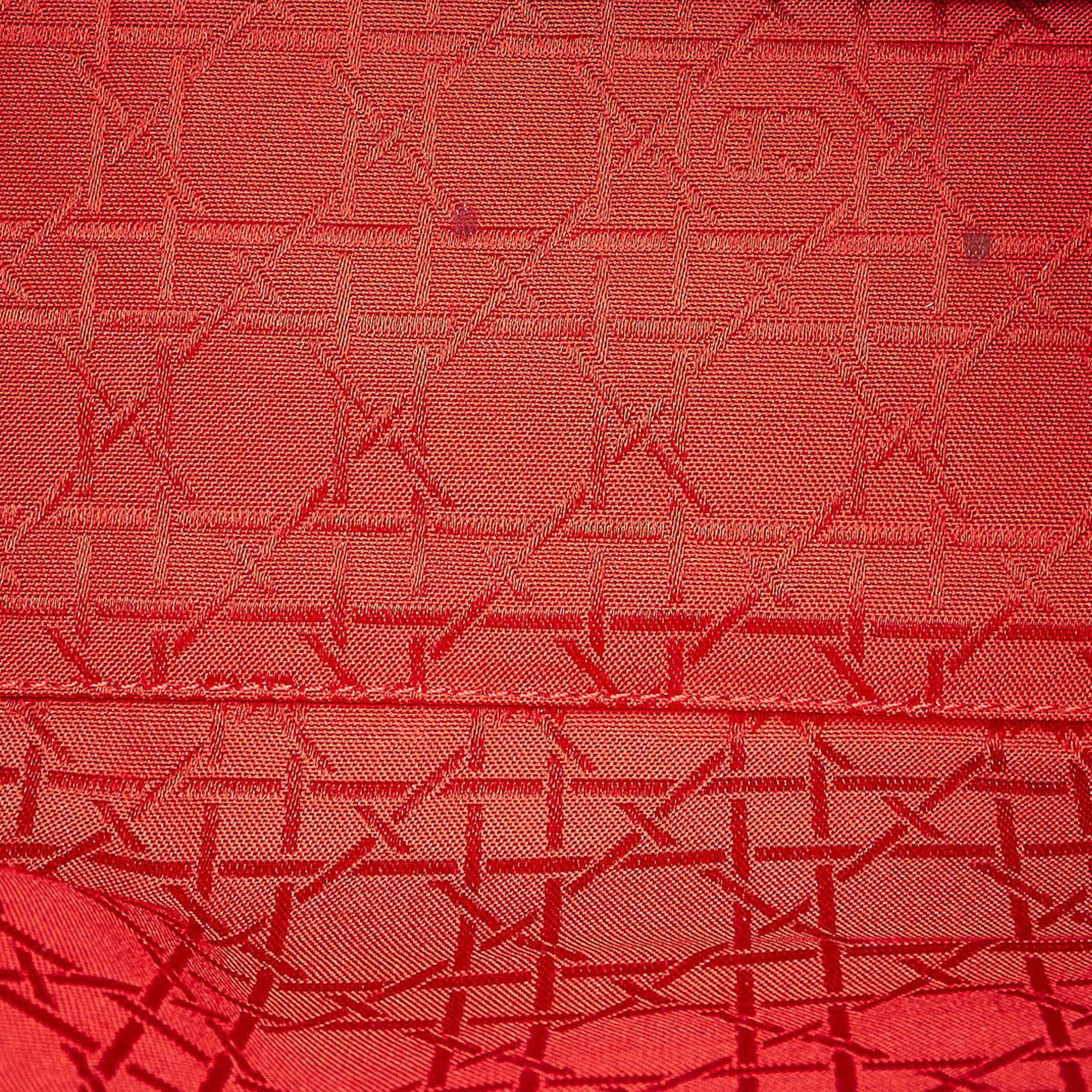 Dior Cannage Lady Dior Nylon Satchel (SHG-32630)