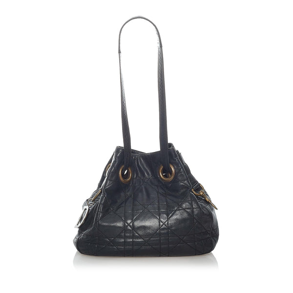 Dior Club Bag Black Cannage Lambskin