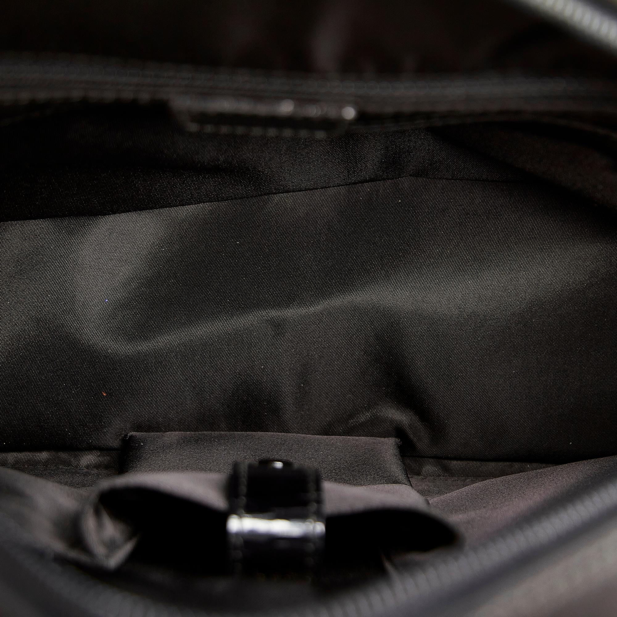 Dior Double Saddle Nylon Dome Bag (SHG-23599)