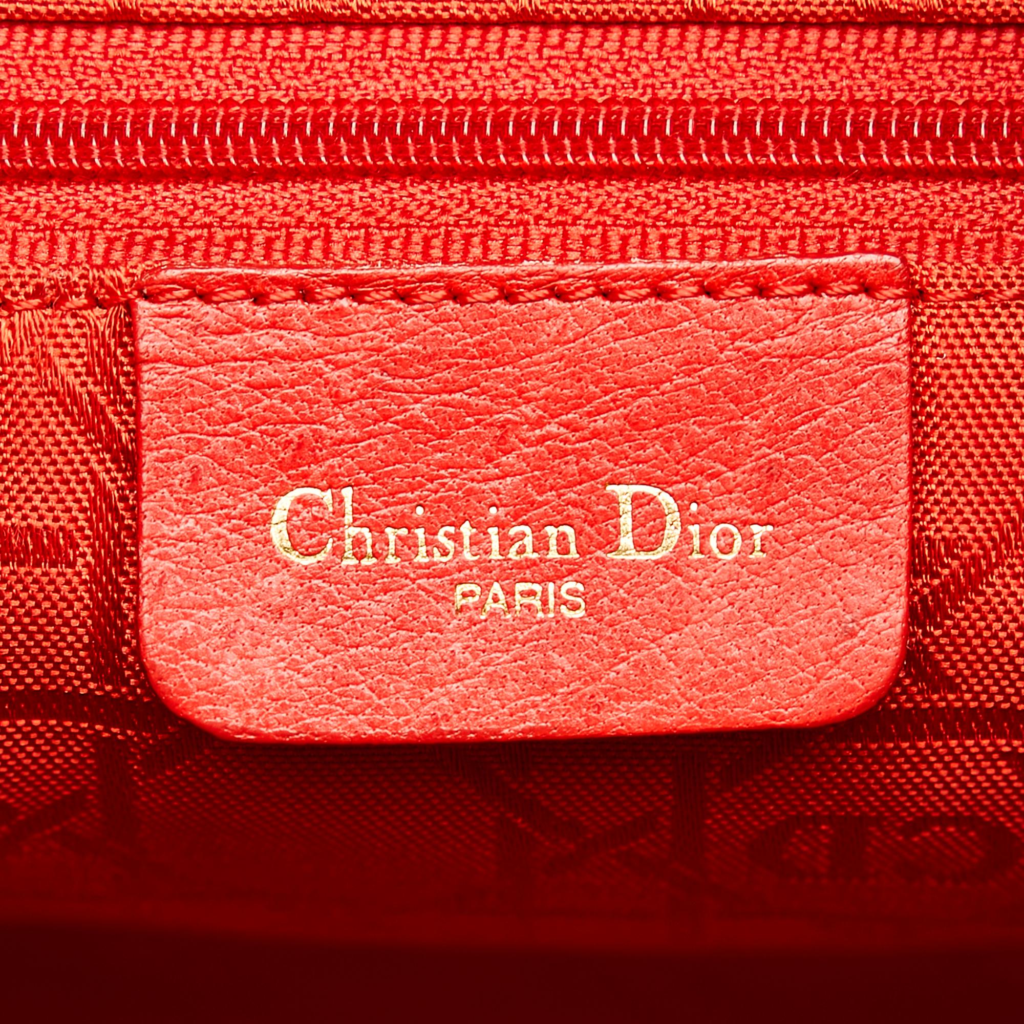 Dior Large Cannage Nylon Lady Dior (SHG-37932)