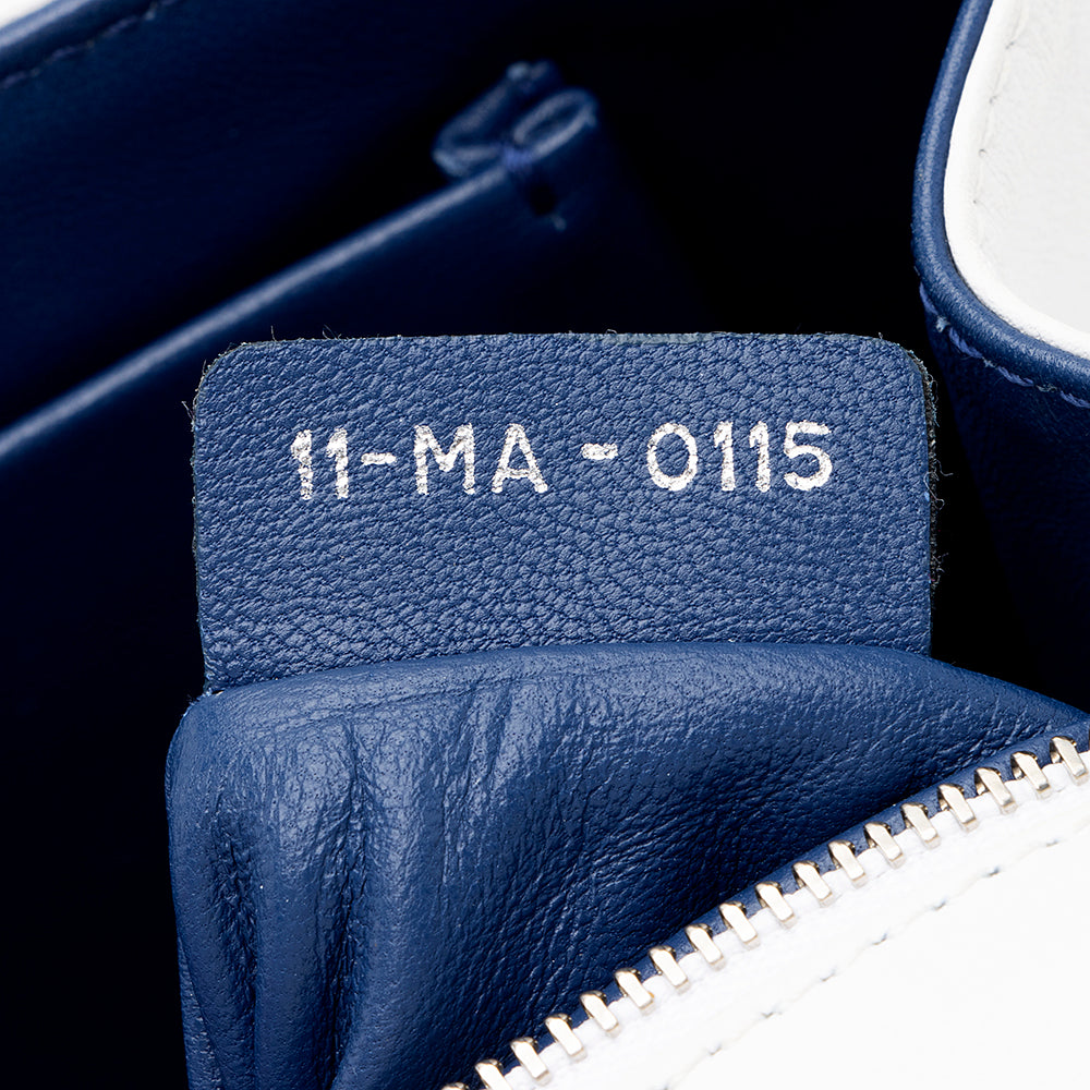 Dior Leather Embroidered Diorama Flap Shoulder Bag (SHF-17631)