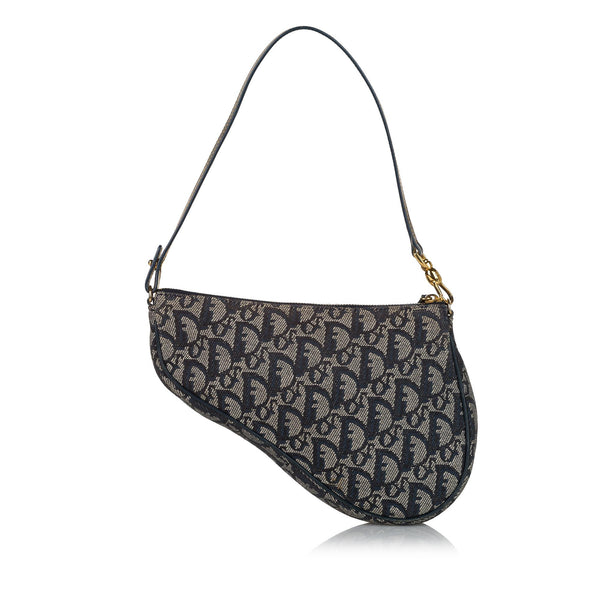 Christian Dior Diorissimo Saddle Pochette - Neutrals Shoulder Bags,  Handbags - CHR340299