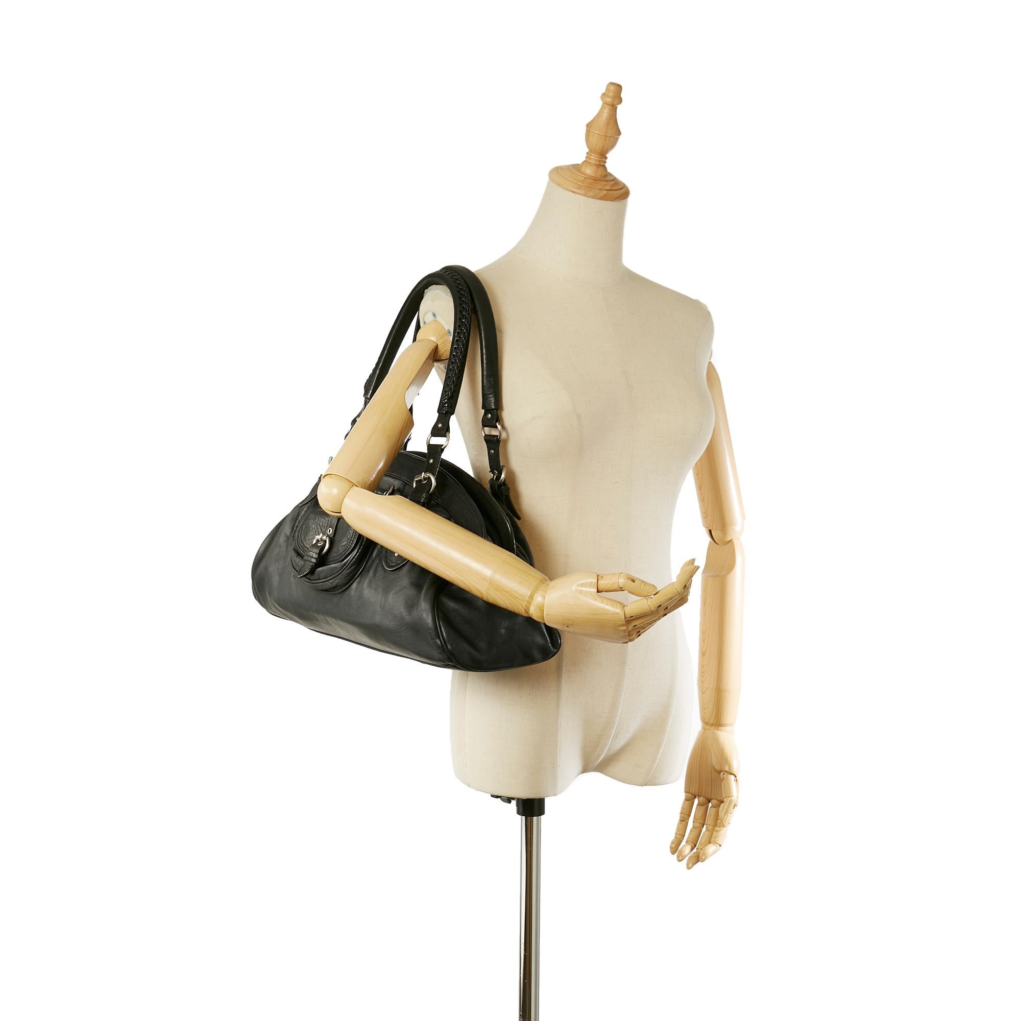 Dior My Dior Frame Leather Handbag (SHG-23644)