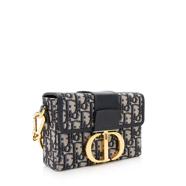 Dior Oblique Montaigne 30 Box Shoulder Bag (SHF-22436) – LuxeDH