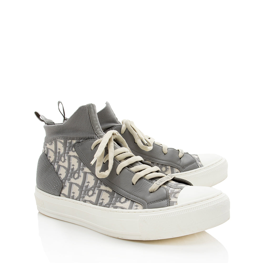 Dior Oblique Walk'N'Dior Sneakers - Size 10 / 40 - FINAL SALE (SHF-14893)