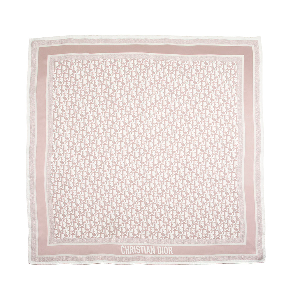 Dior Silk Oblique Diortwin 90cm Scarf (SHF-21489)