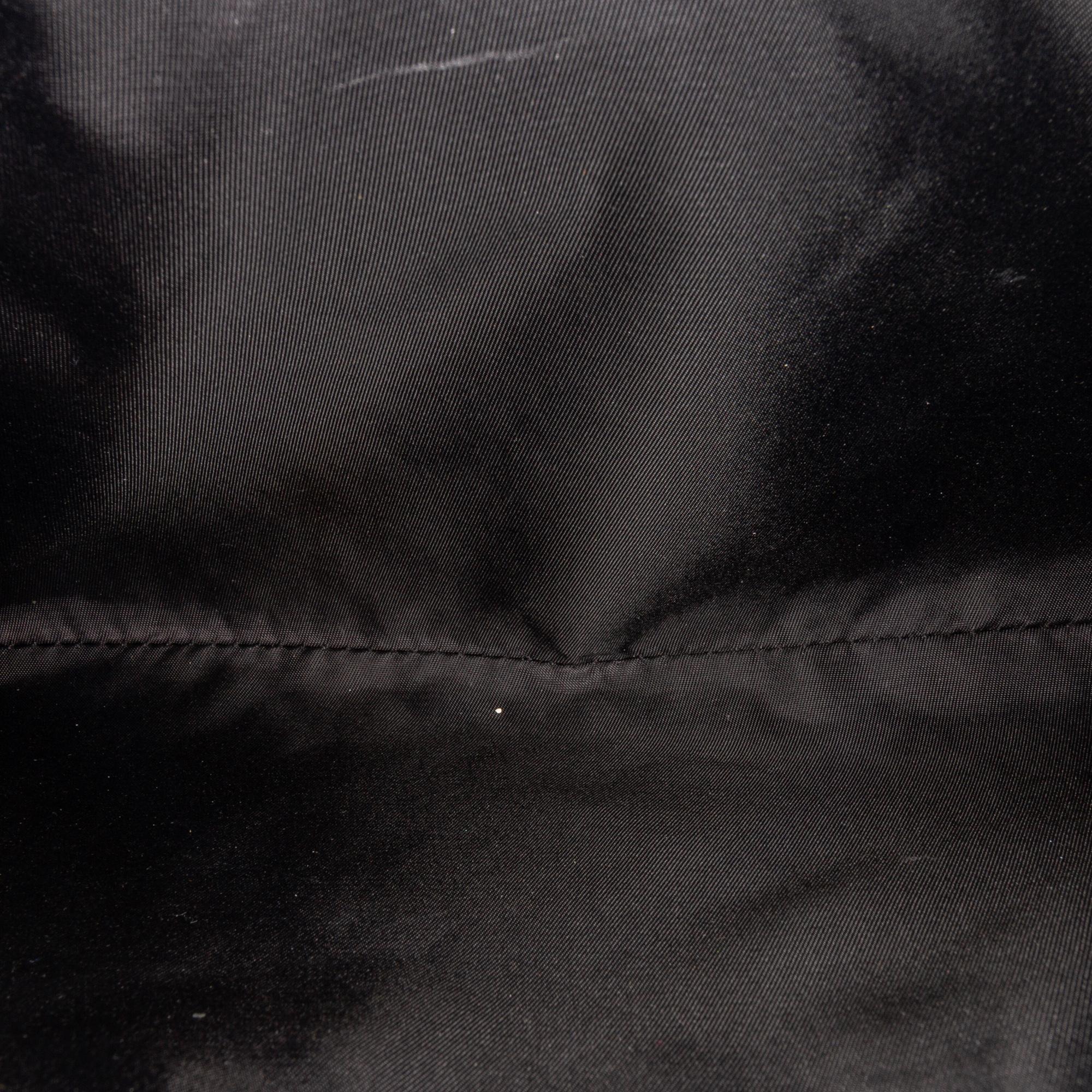 Dolce & Gabbana Family Patch Nylon Shoulder Bag (SHG-28237)