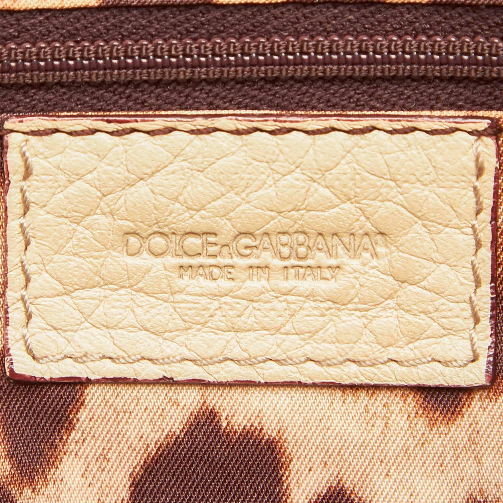 Dolce & Gabbana Leather Handbag (SHG-22357)