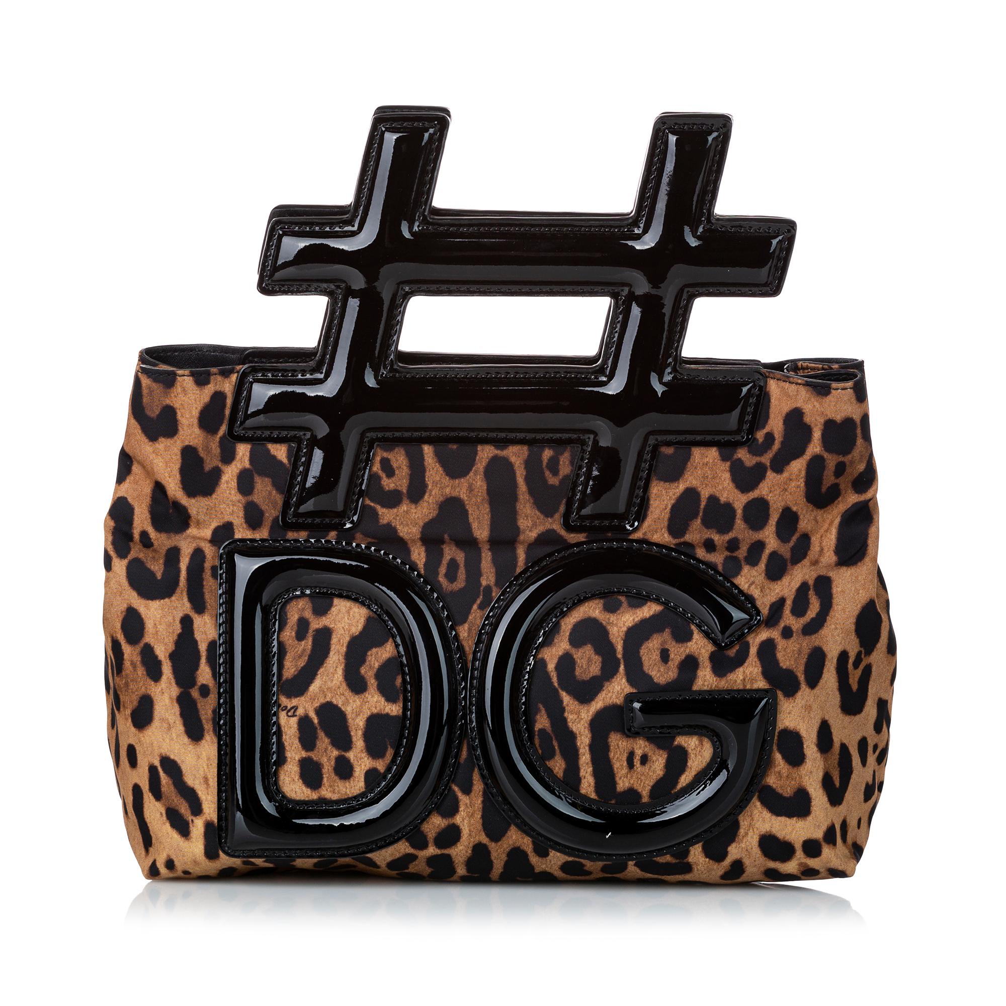 Dolce & Gabbana Printed Instabag Nylon Satchel (SHG-30555)