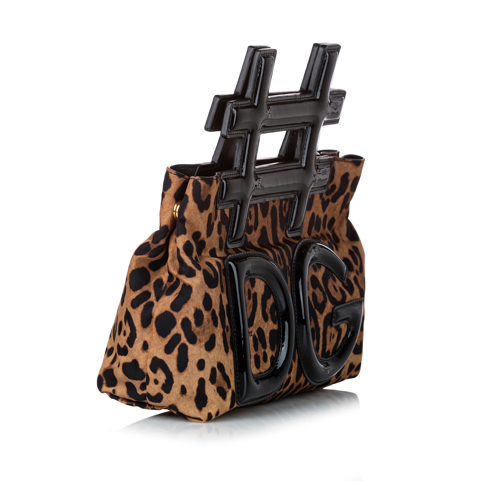 Dolce & Gabbana Printed Instabag Nylon Satchel (SHG-30555)