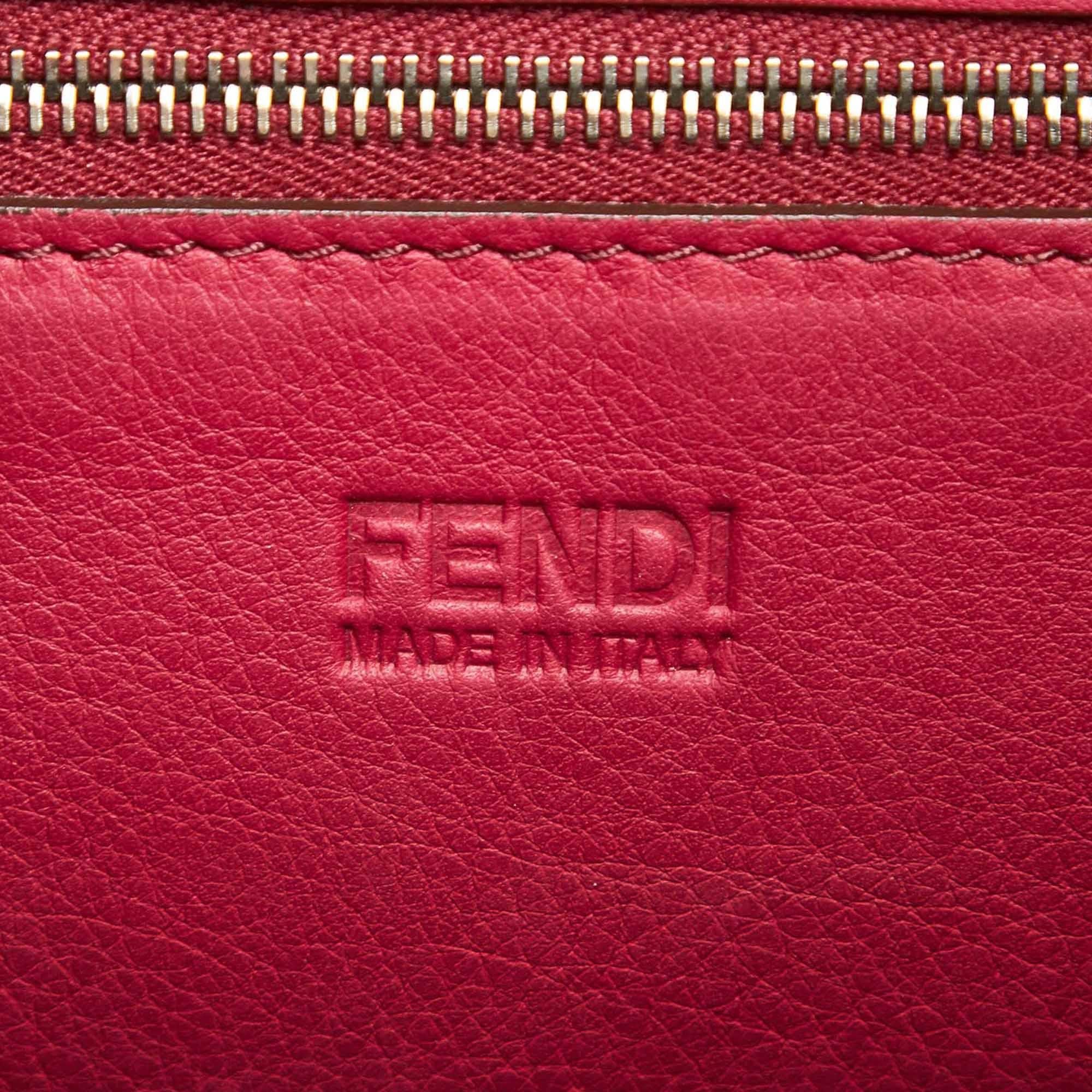 Fendi All Shopper Leather Tote Bag (SHG-22263)