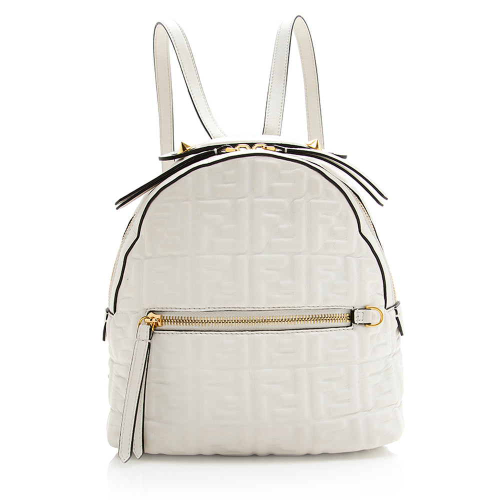 fendi backpack - mini Fendi Calfskin FF 1974 Mini Backpack (SHF-20302)