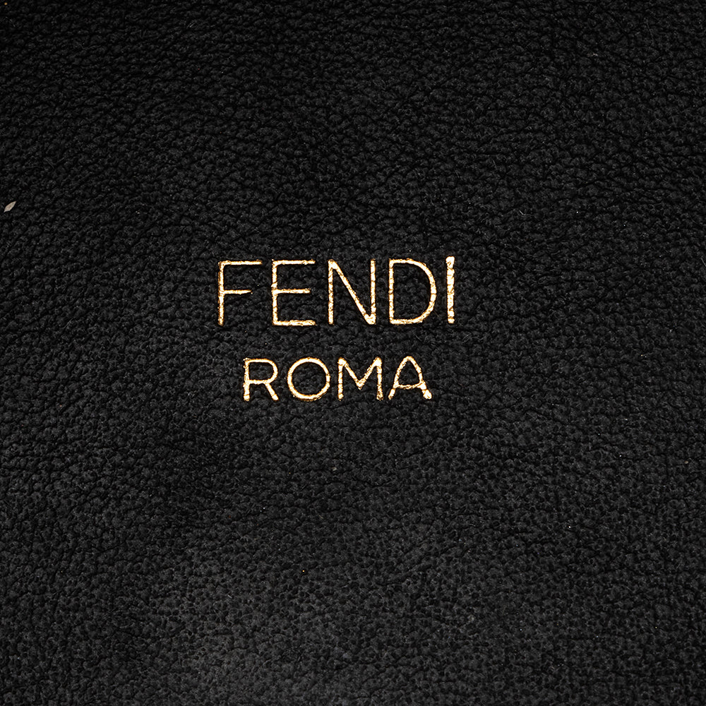 Fendi Canvas Mon Tresor Small Bucket Bag (SHF-20756)