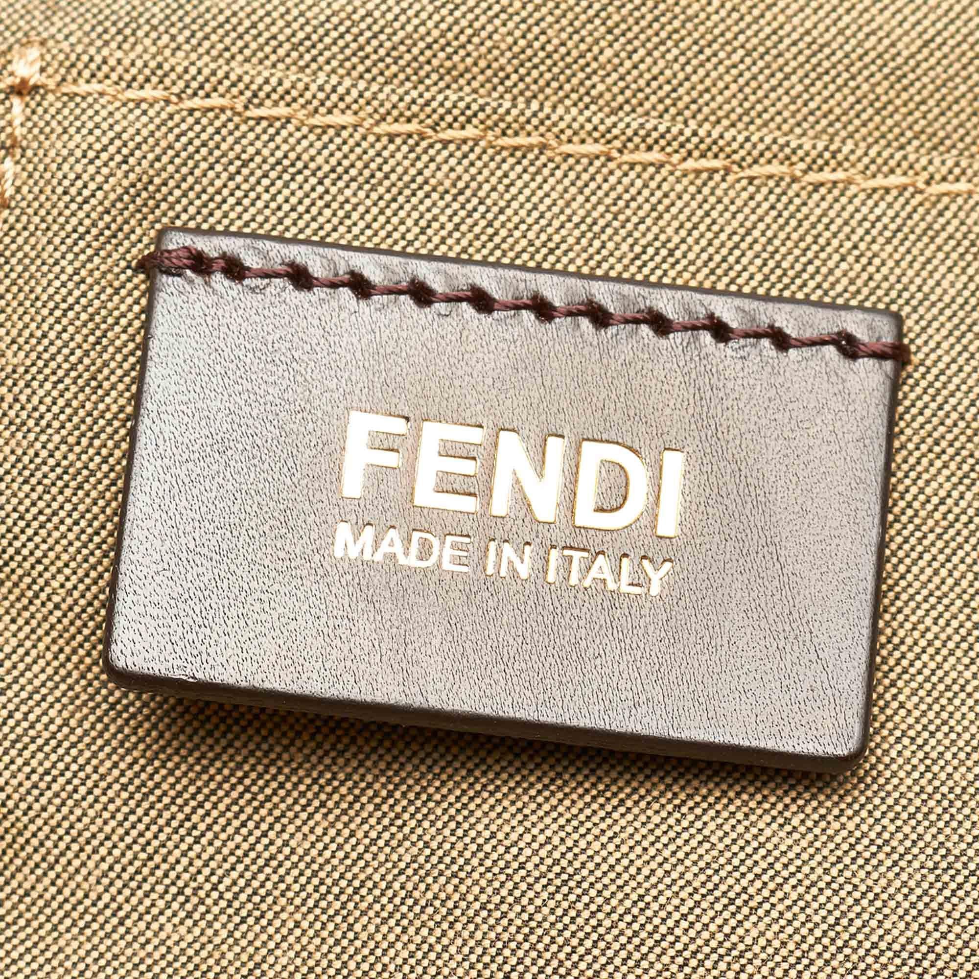 Fendi Chains Leather Tote Bag (SHG-20146)