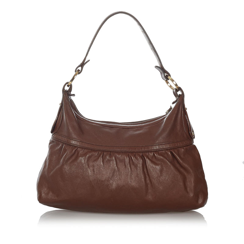 Fendi Chef Leather Shoulder Bag (SHG-26892)