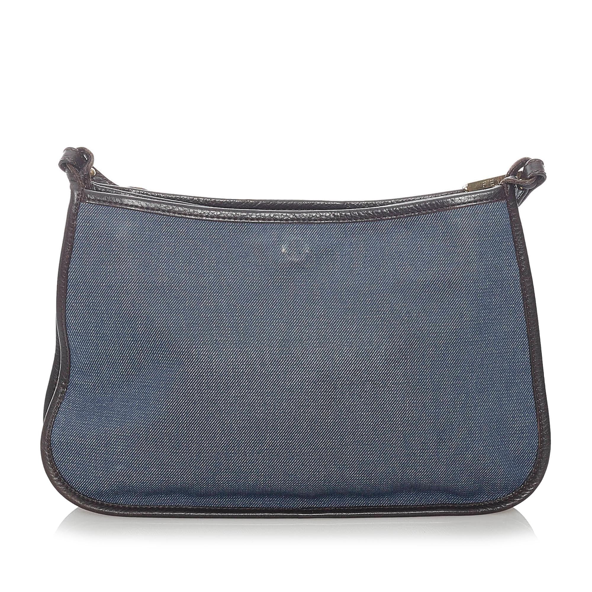 Fendi Denim Crossbody Bag (SHG-31900)