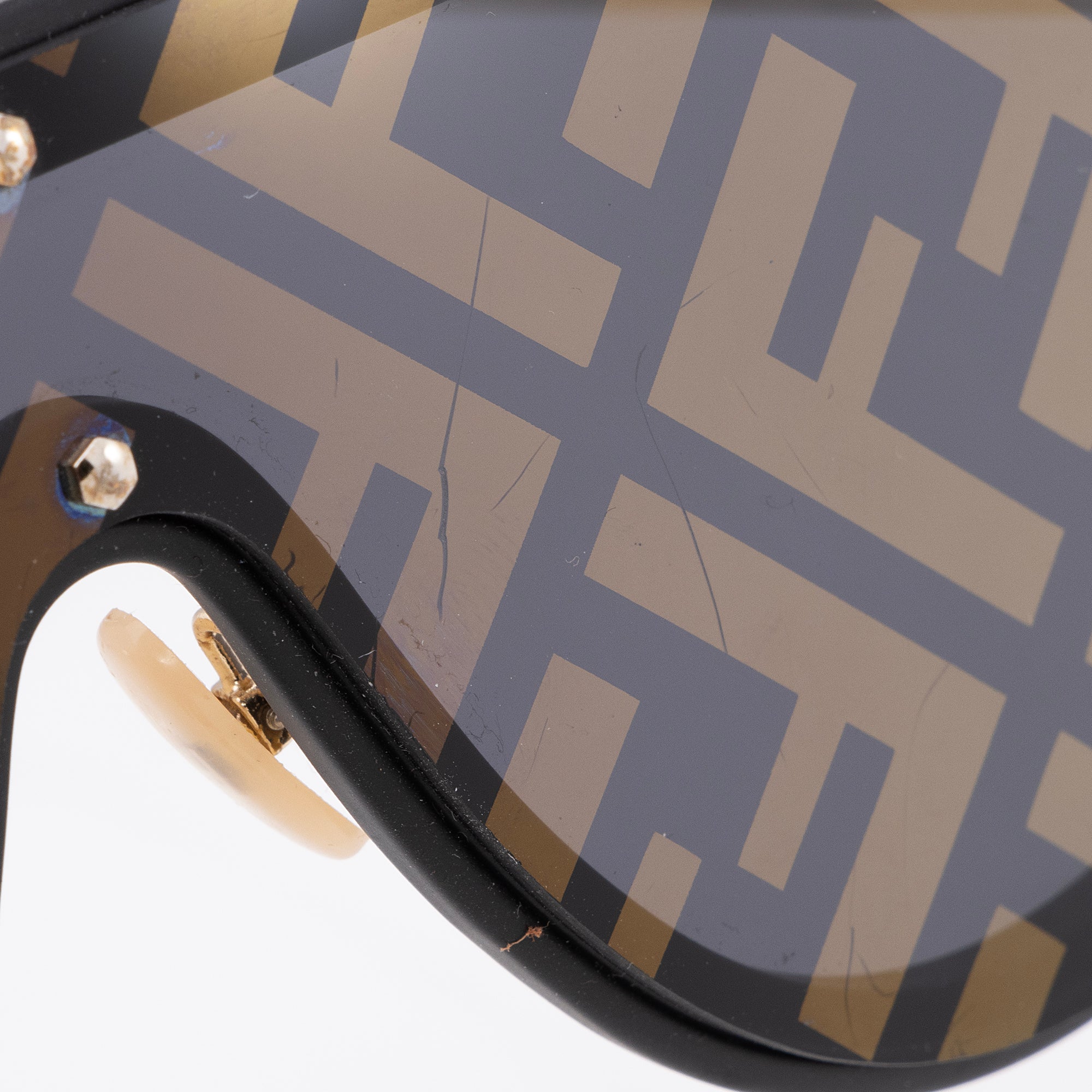 Fendi FF Fabulous Shield Sunglasses (SHF-23228)