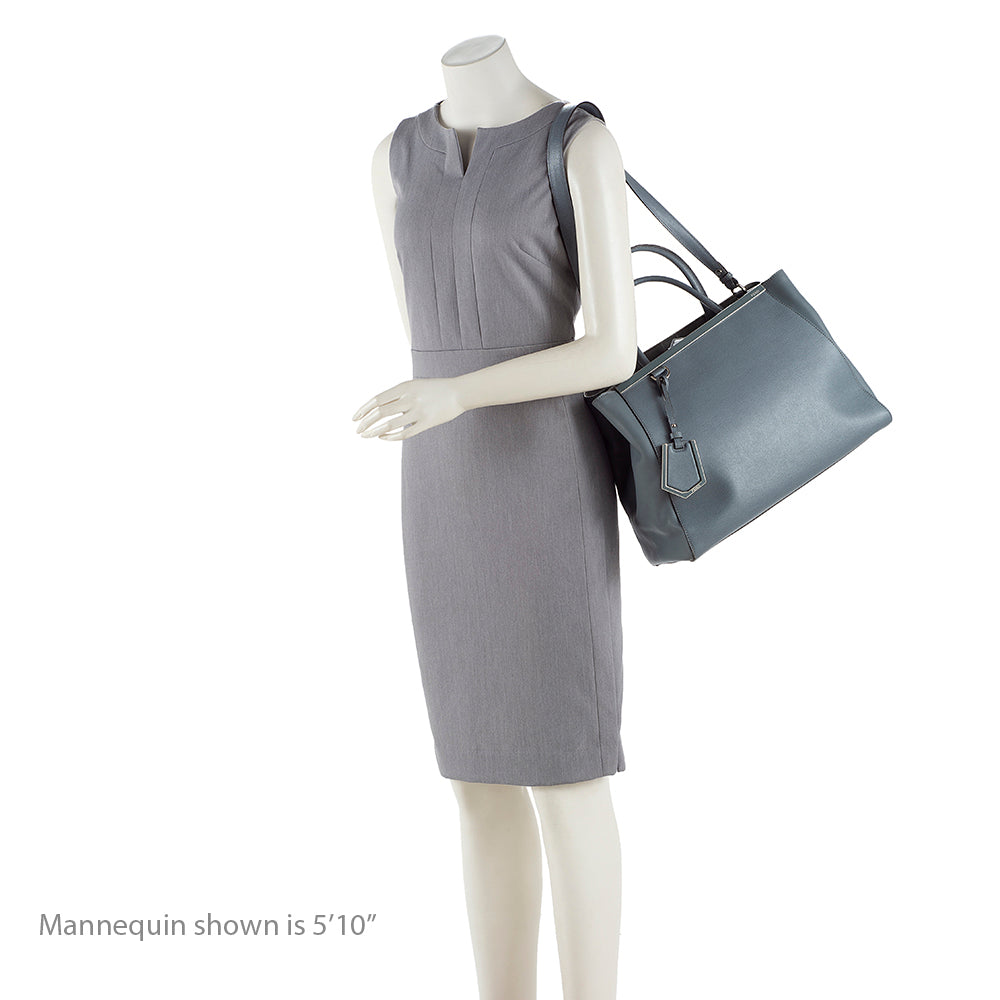 Fendi Leather 2Jours Medium Tote (SHF-17665)