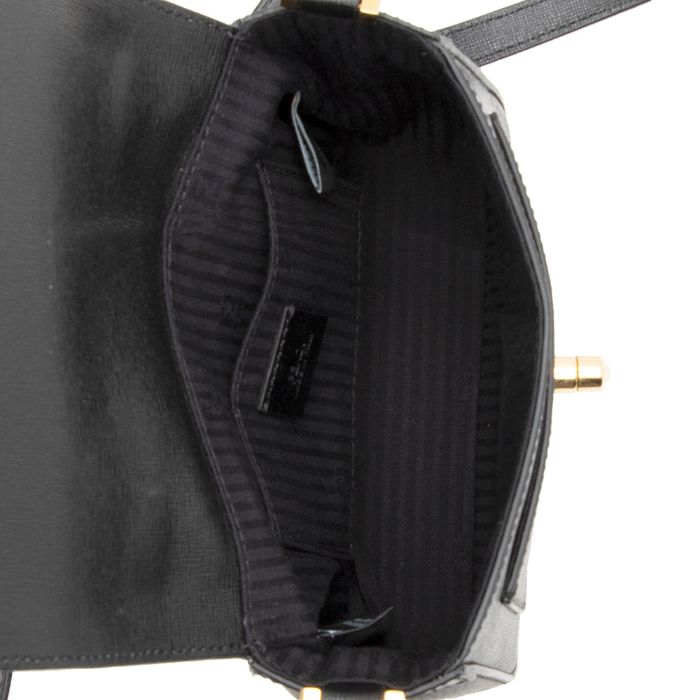 Fendi Leather Borsa Mini Crossbody Bag (SHF-19852)