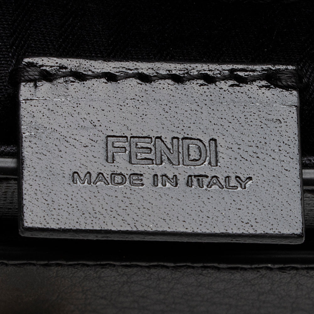 Fendi Leather Borsa Mini Crossbody Bag (SHF-19852)