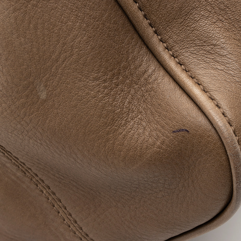 Fendi Leather Chameleon Large Satchel (SHF-18243)