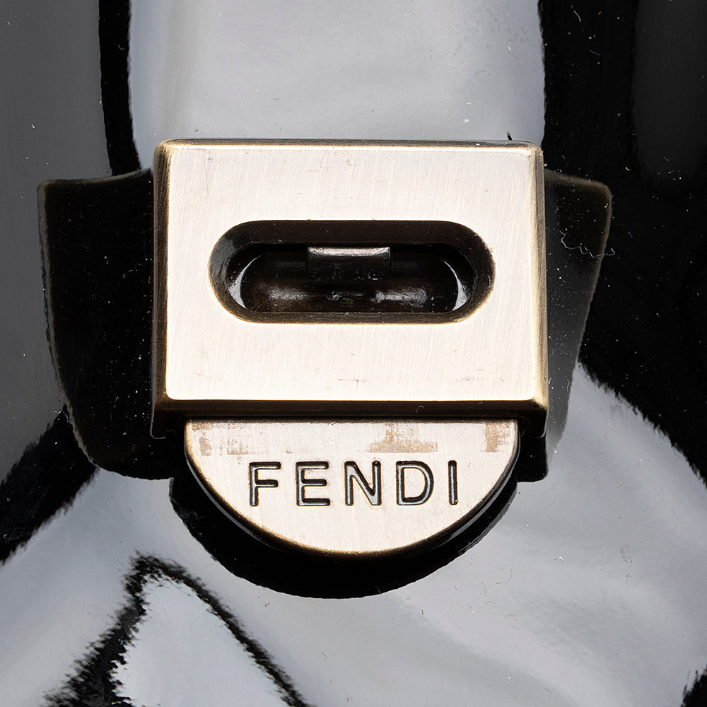 Fendi Patent Leather B Buckle Bag (SHF-19895)